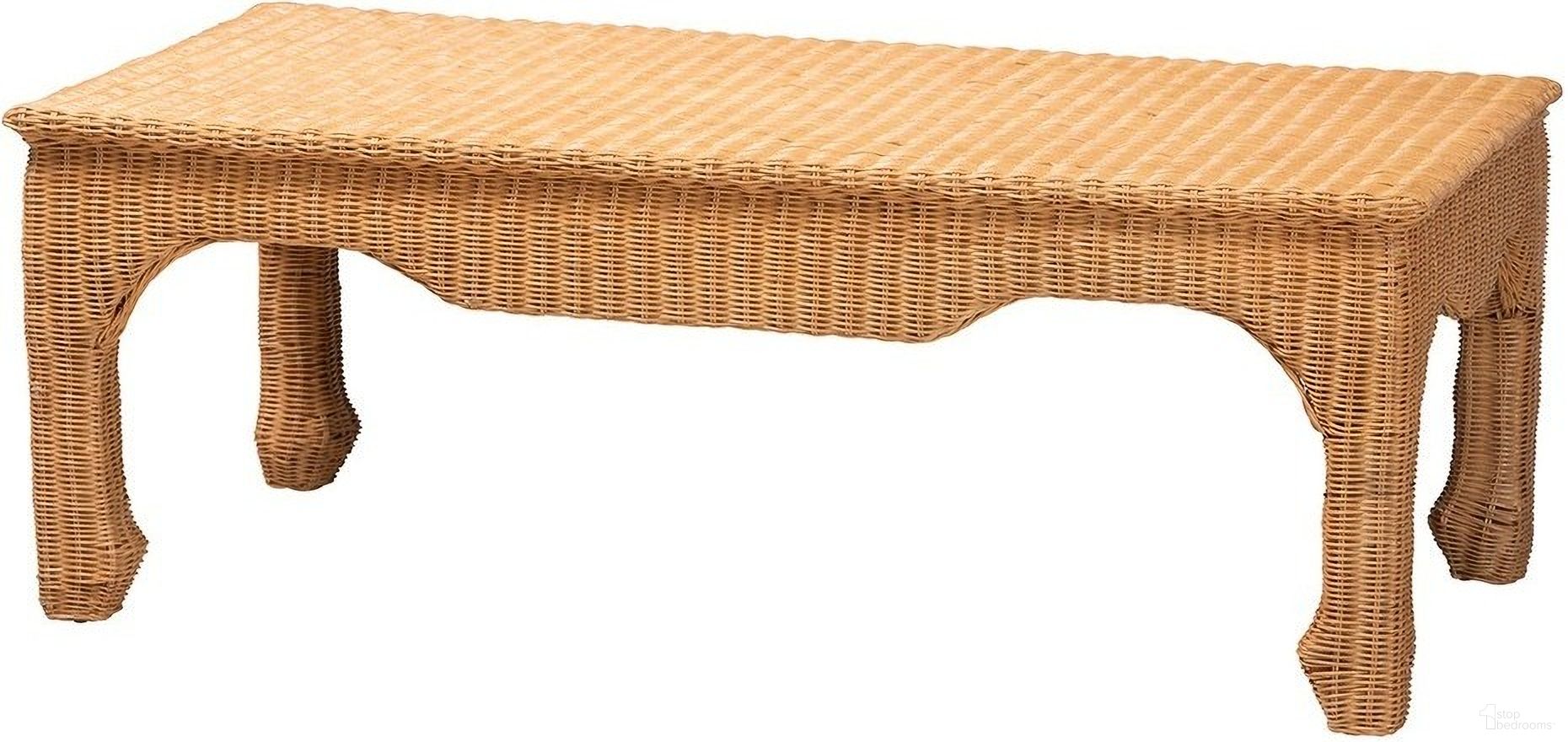 The appearance of Abena Handwoven Rattan Rectangular Coffee Table In Light Honey designed by Baxton Studio in the bohemian interior design. This light honey piece of furniture was selected by 1StopBedrooms from Abena Collection to add a touch of cosiness and style into your home. Sku: Abena-Light Honey Wicker/Rattan-Coffee Table. Material: Mahogany.