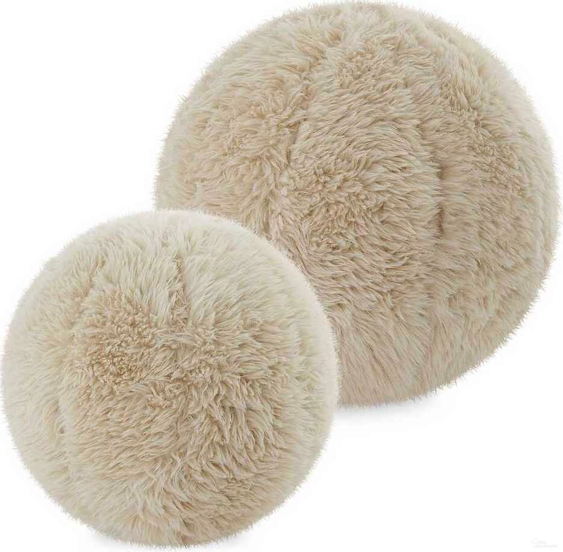 The appearance of Abide Ball Sheepskin Pillows Set of 2 In Brown designed by Uttermost in the modern / contemporary interior design. This brown piece of furniture was selected by 1StopBedrooms from Abide Collection to add a touch of cosiness and style into your home. Sku: 64047. Material: Fabric.