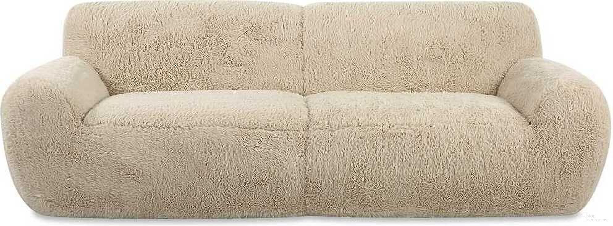 The appearance of Abide Rounded Sheepskin Sofa In Brown designed by Uttermost in the modern / contemporary interior design. This brown piece of furniture was selected by 1StopBedrooms from Abide Collection to add a touch of cosiness and style into your home. Sku: 23779. Material: Oak.