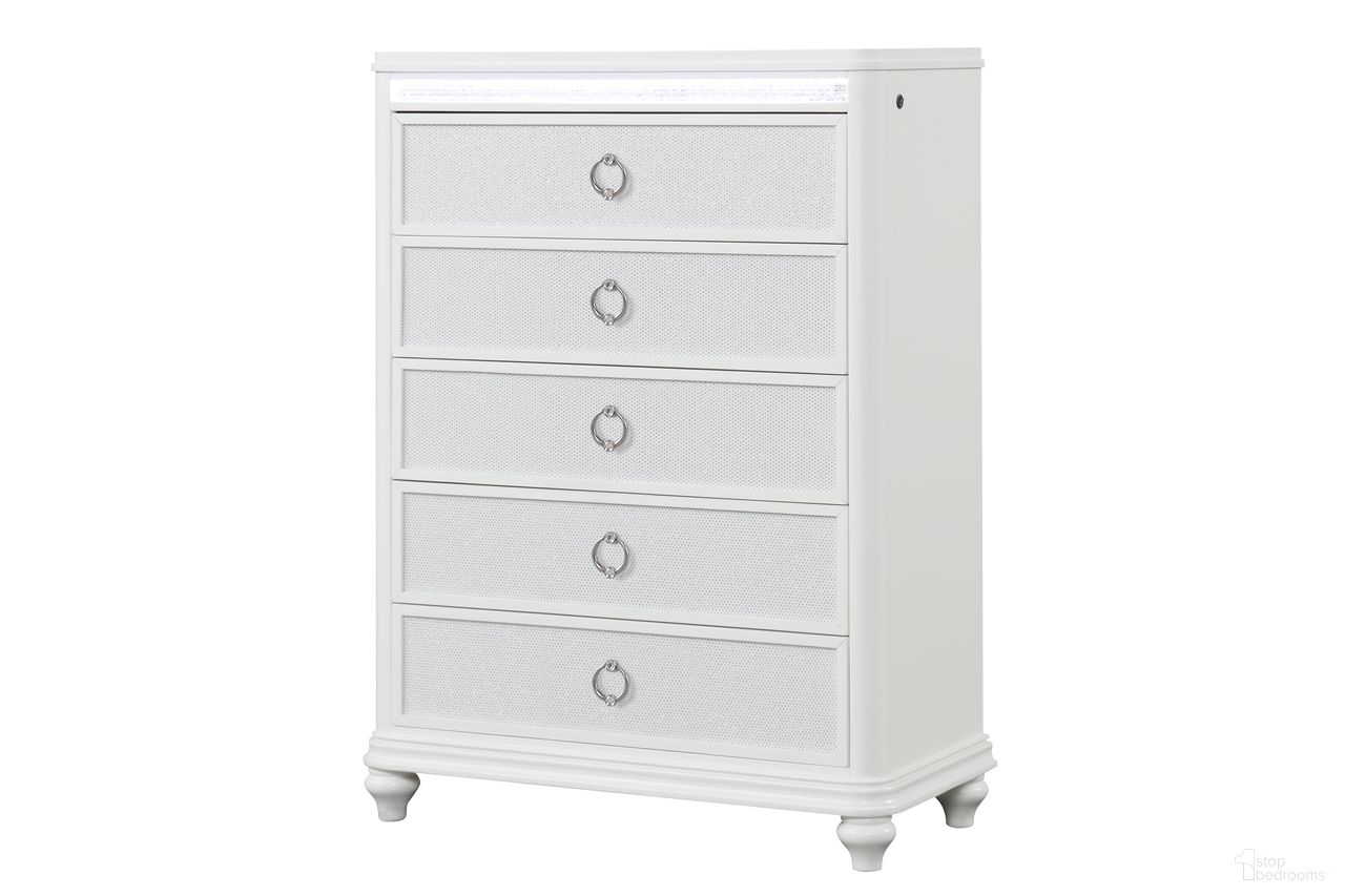 Abigale Chest In White