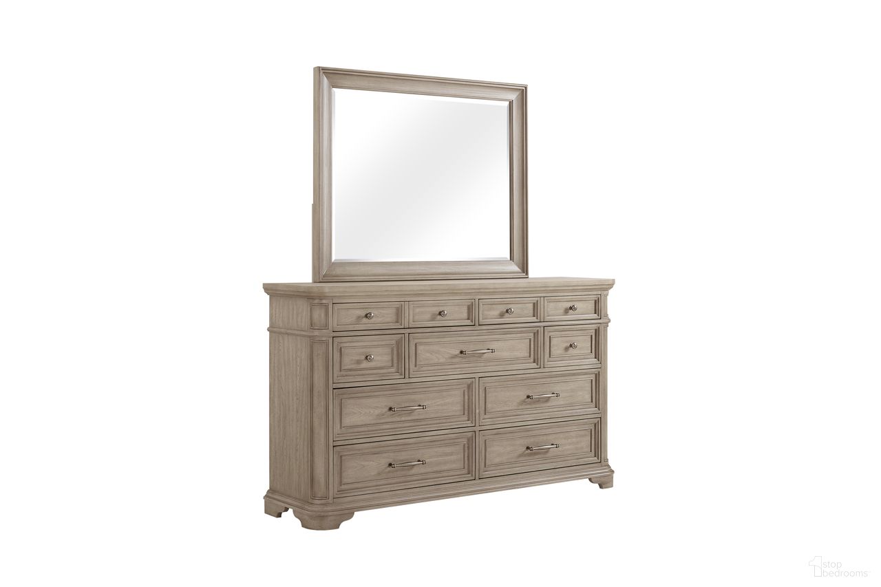 The appearance of Abington 8 Drawer Dresser in Linville Oak designed by FD Home in the traditional interior design. This linville oak piece of furniture  was selected by 1StopBedrooms from Abington Collection to add a touch of cosiness and style into your home. Sku: 7560-05. Material: Poplar Solid.