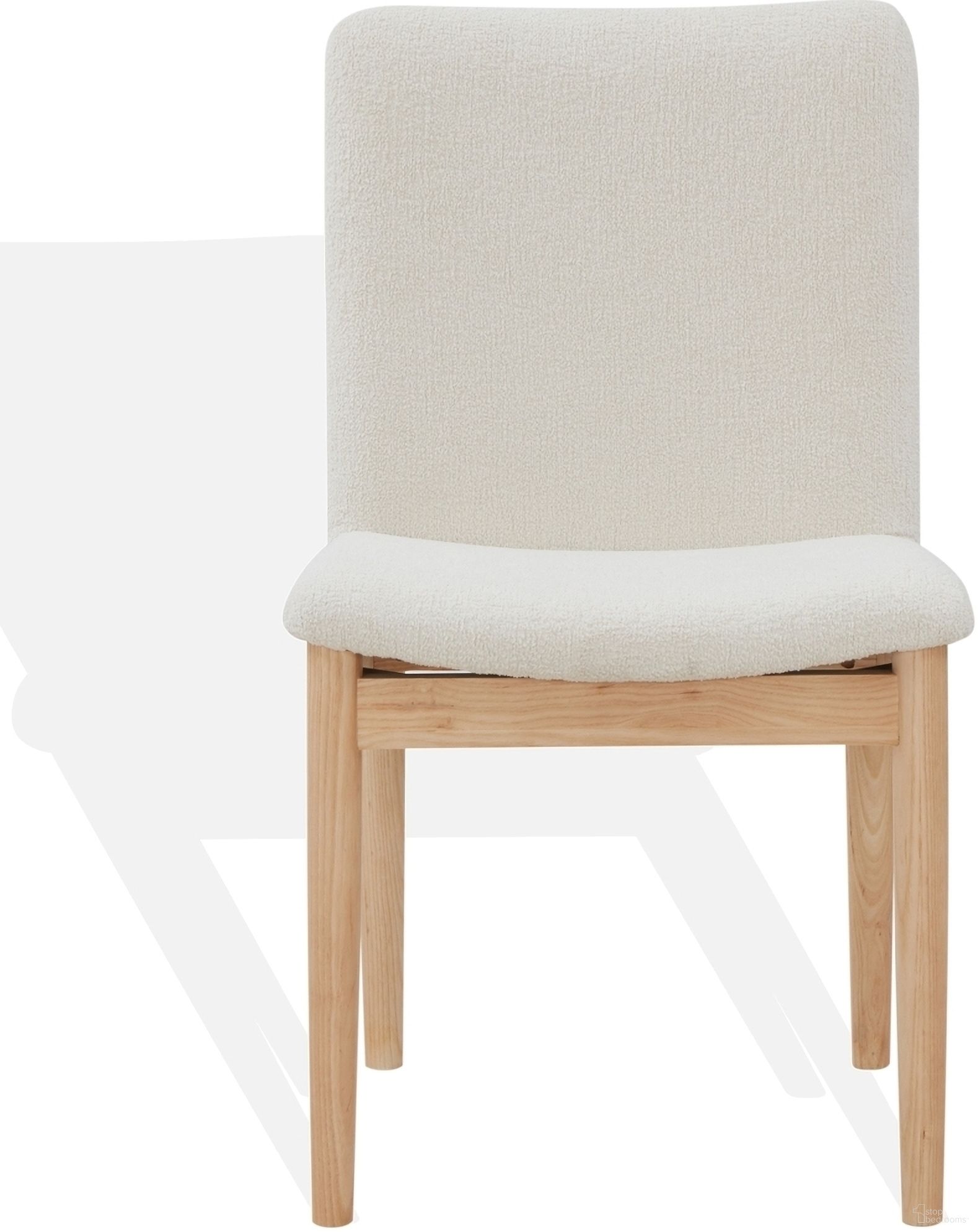 The appearance of Abriella Boucle Dining Chair In Cream and Natural designed by Safavieh Couture in the modern / contemporary interior design. This cream piece of furniture was selected by 1StopBedrooms from Abriella Collection to add a touch of cosiness and style into your home. Sku: SFV4841A. Material: Plywood. Chair Type: Side Chair.