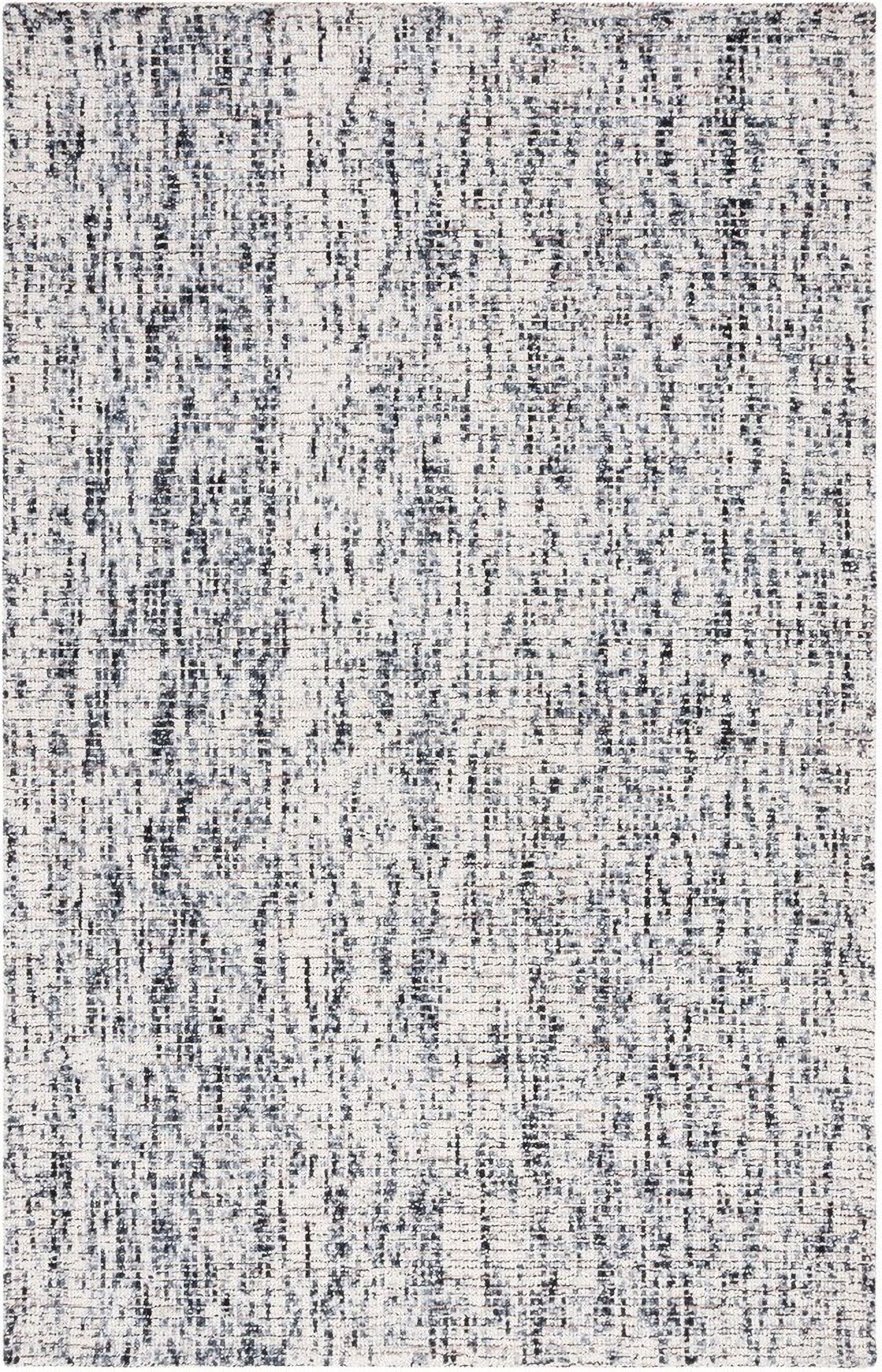 The appearance of Abstract Hand Tufted Black and Beige 9' x 12' Large Rectangle Rugs designed by Safavieh in the modern / contemporary interior design. This black and beige piece of furniture  was selected by 1StopBedrooms from Abstract Collection to add a touch of cosiness and style into your home. Sku: ABT493Z-9. Material: Wool.