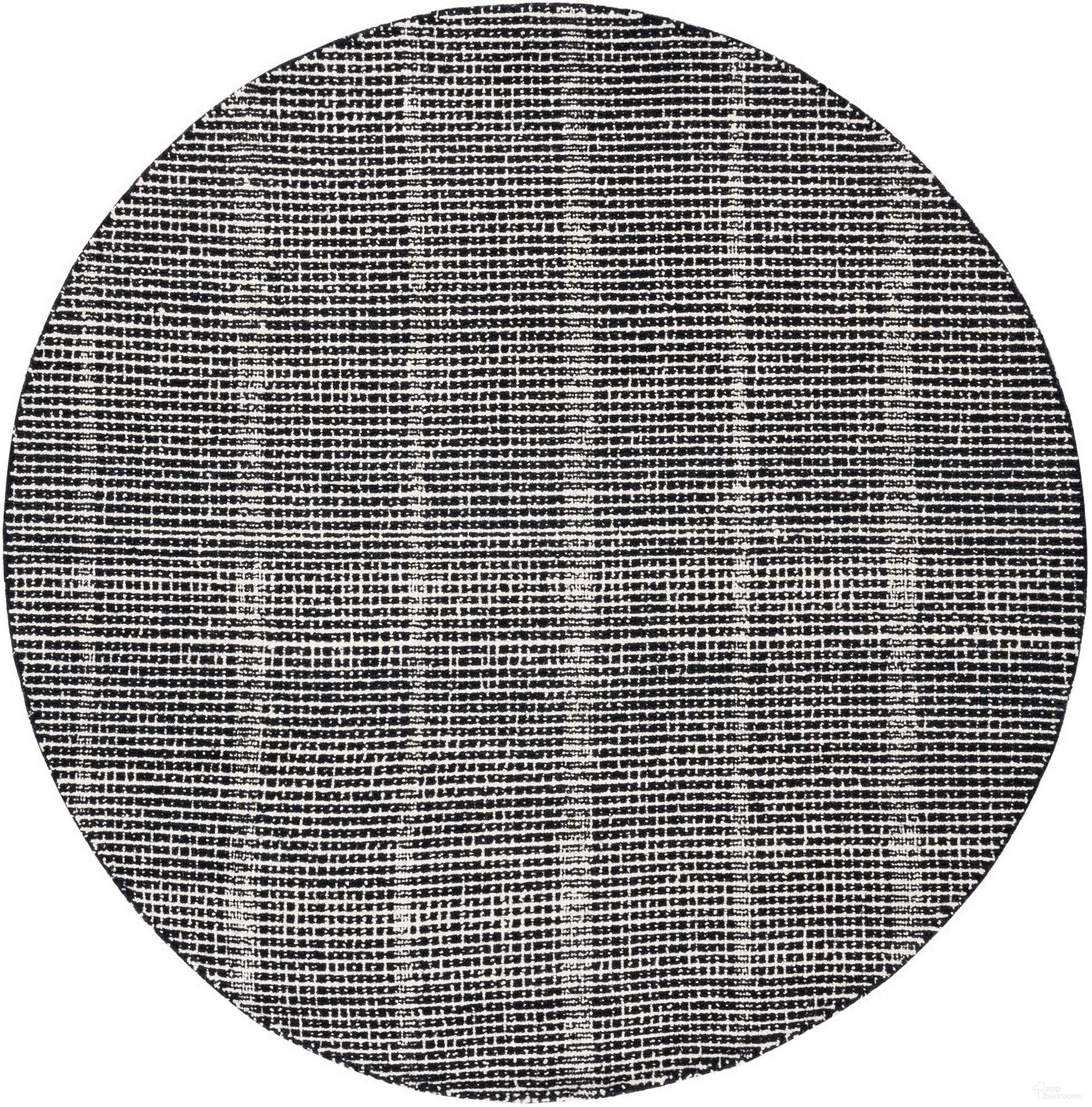 The appearance of Abstract Hand Tufted Black and Ivory 6' x 6' Round Rugs ABT482Z-6R designed by Safavieh in the modern / contemporary interior design. This black and ivory piece of furniture was selected by 1StopBedrooms from Abstract Collection to add a touch of cosiness and style into your home. Sku: ABT482Z-6R. Material: Wool.