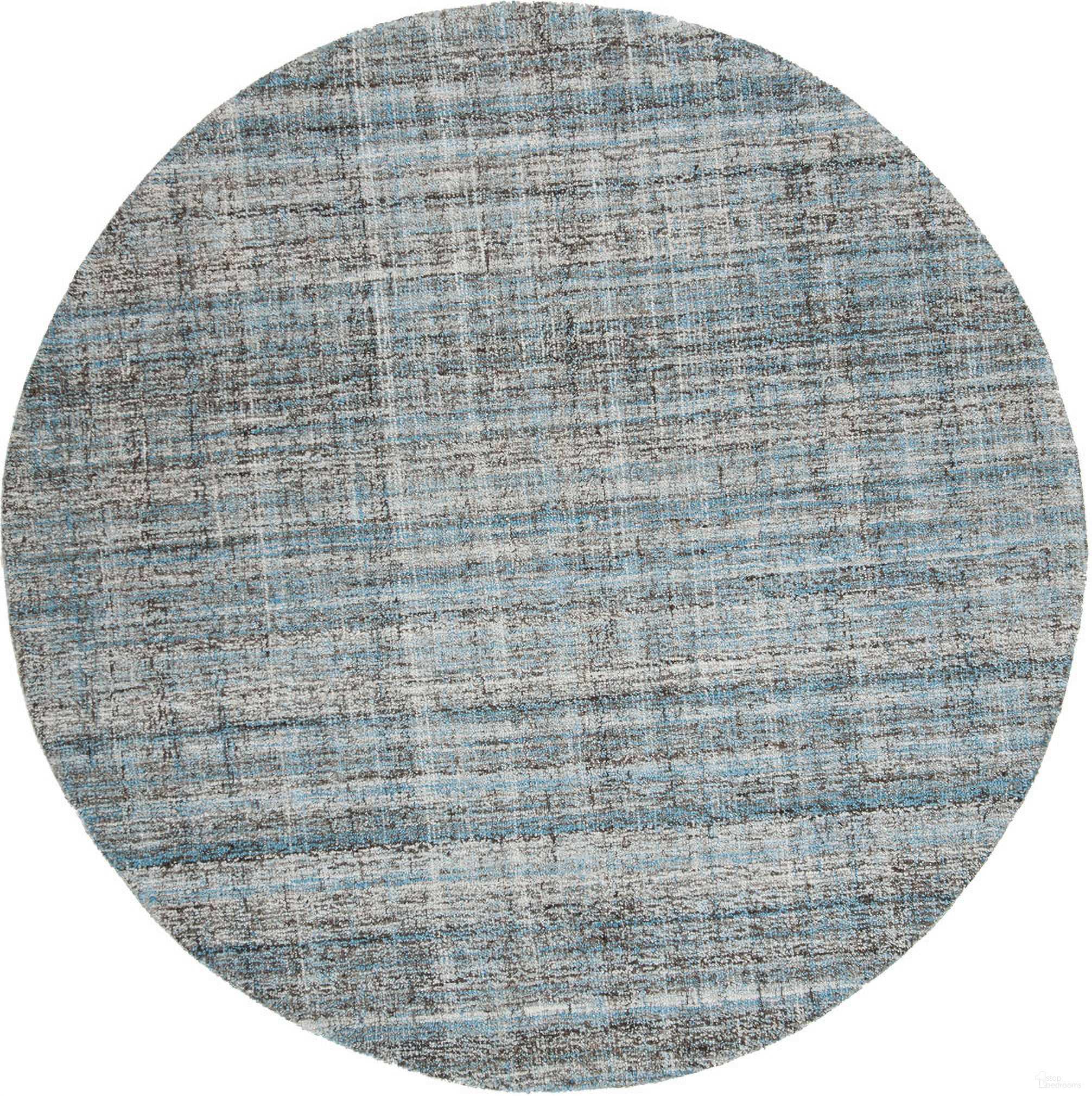 The appearance of Abstract Hand Tufted Blue and Multi 4' x 4' Round Rugs designed by Safavieh in the modern / contemporary interior design. This blue and multi piece of furniture  was selected by 1StopBedrooms from Abstract Collection to add a touch of cosiness and style into your home. Sku: ABT141A-4R. Material: Viscose.