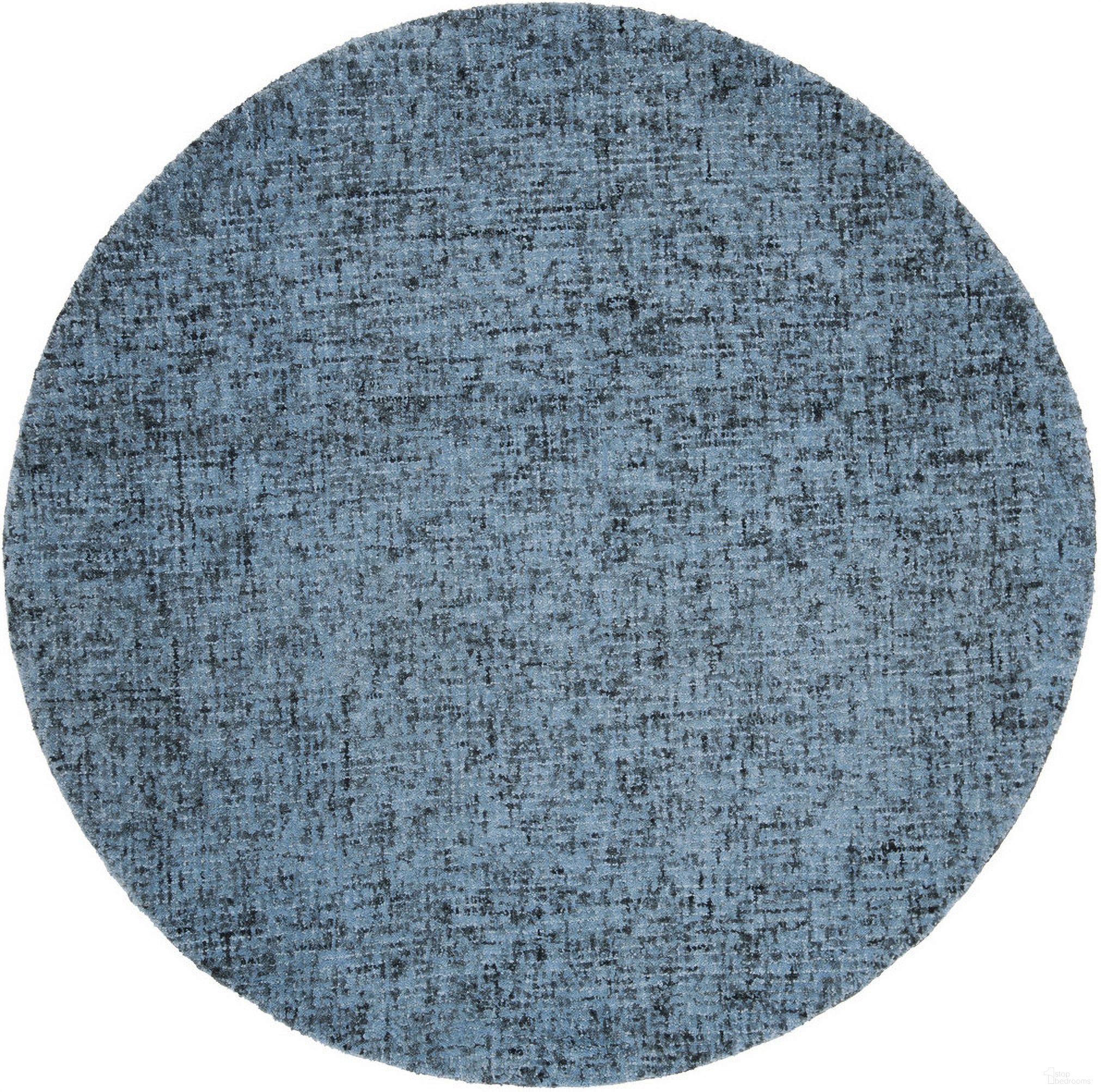 The appearance of Abstract Hand Tufted Blue and Multi 6' x 6' Round Rugs designed by Safavieh in the modern / contemporary interior design. This blue and multi piece of furniture  was selected by 1StopBedrooms from Abstract Collection to add a touch of cosiness and style into your home. Sku: ABT208A-6R. Material: Wool.