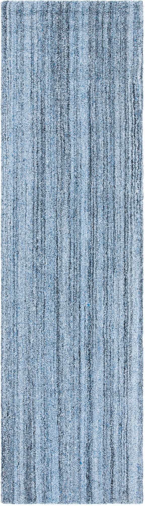 Abstract Hand Tufted Grey 2'-3" x 8' Runner Rugs ABT622F-28