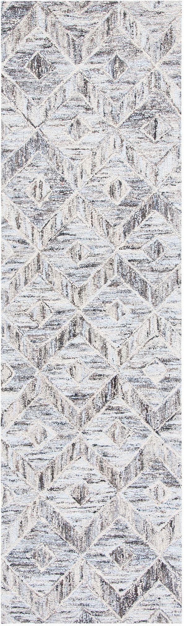 The appearance of Abstract Hand Tufted Grey and Beige 2'-3" x 8' Runner Rugs ABT631F-28 designed by Safavieh in the modern / contemporary interior design. This grey and beige piece of furniture was selected by 1StopBedrooms from Abstract Collection to add a touch of cosiness and style into your home. Sku: ABT631F-28. Material: Wool.