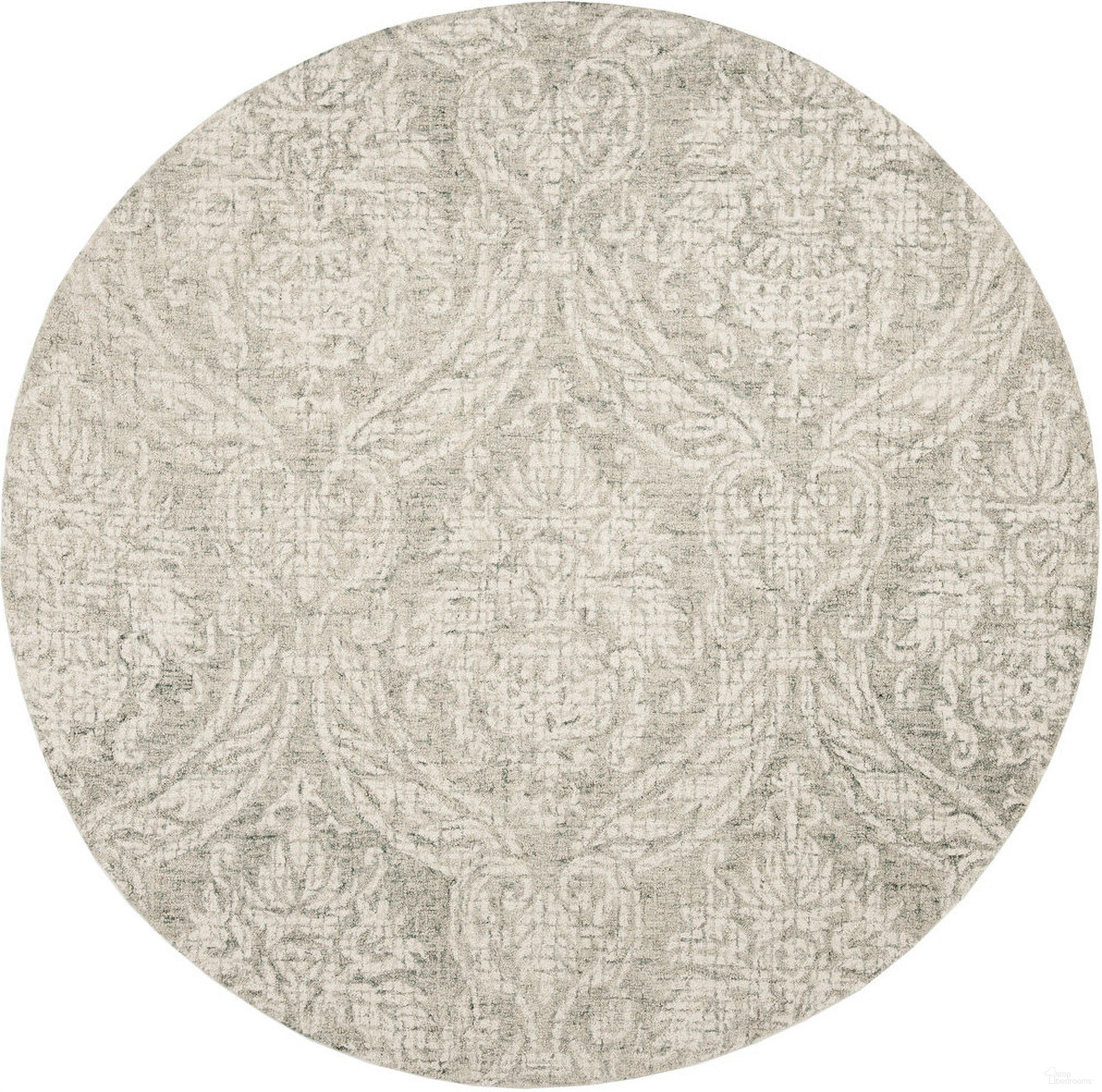 The appearance of Abstract Hand Tufted Grey and Ivory 6' x 6' Round Rugs ABT204A-6R designed by Safavieh in the coastal interior design. This grey and ivory piece of furniture was selected by 1StopBedrooms from Abstract Collection to add a touch of cosiness and style into your home. Sku: ABT204A-6R. Material: Wool.