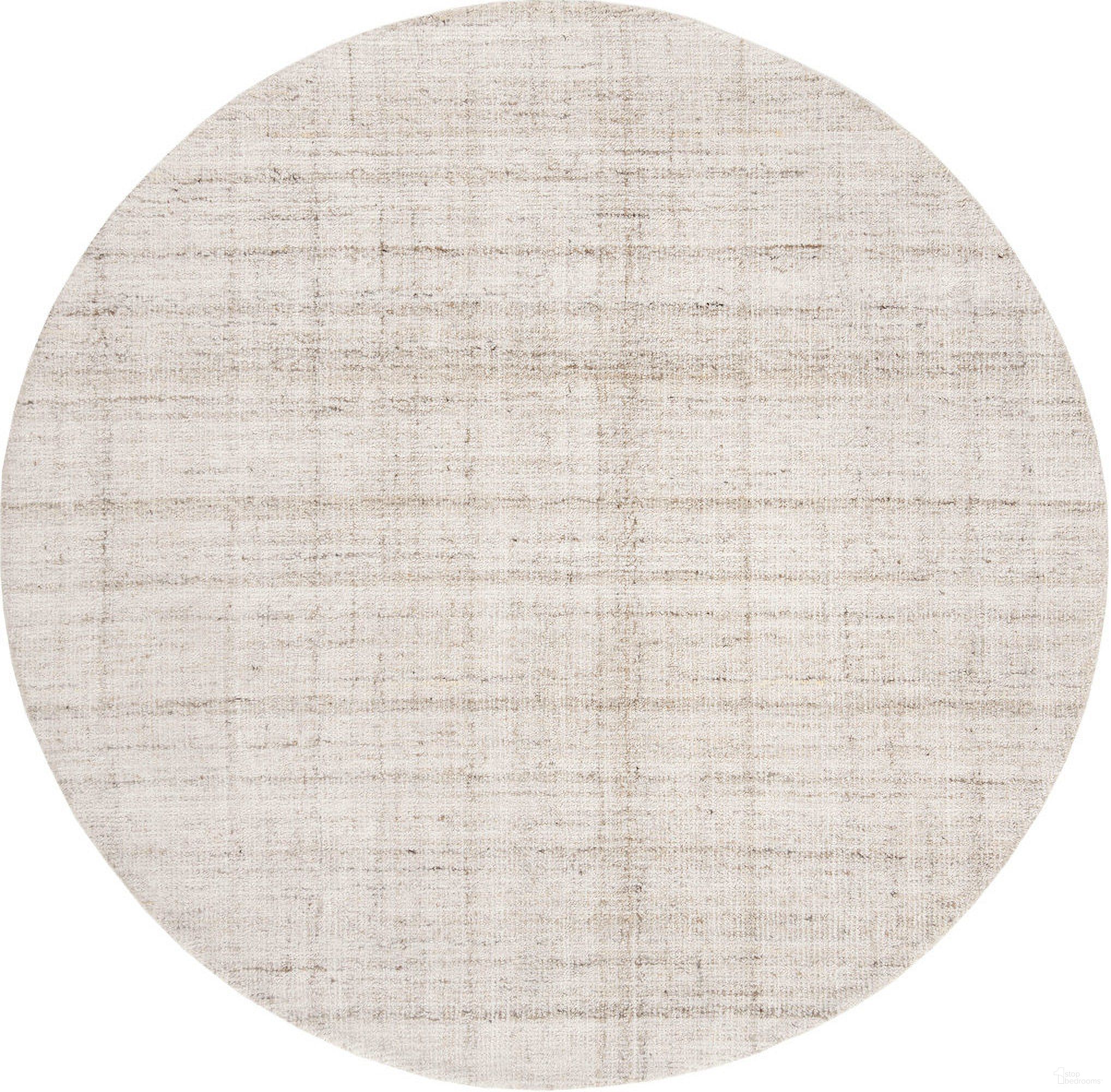 The appearance of Abstract Hand Tufted Ivory and Beige 12' x 12' Round Rugs designed by Safavieh in the modern / contemporary interior design. This ivory and beige piece of furniture  was selected by 1StopBedrooms from Abstract Collection to add a touch of cosiness and style into your home. Sku: ABT141D-12R. Material: Viscose.