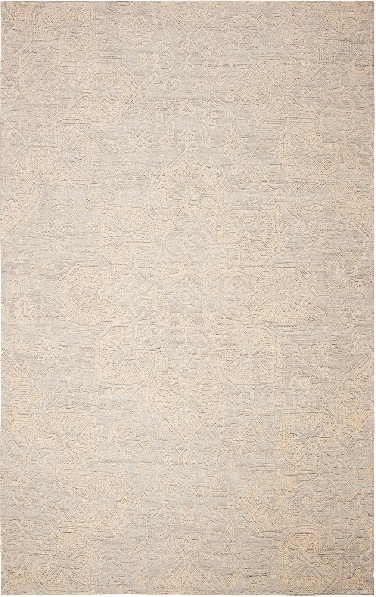 The appearance of Abstract Hand Tufted Ivory and Beige 5' x 8' Medium Rectangle Rugs designed by Safavieh in the coastal interior design. This ivory and beige piece of furniture  was selected by 1StopBedrooms from Abstract Collection to add a touch of cosiness and style into your home. Sku: ABT958A-5. Material: Wool.