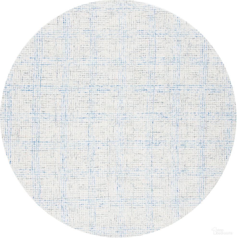 The appearance of Abstract Hand Tufted Ivory and Beige 6' x 6' Round Rugs ABT656A-6R designed by Safavieh in the modern / contemporary interior design. This ivory and beige piece of furniture  was selected by 1StopBedrooms from Abstract Collection to add a touch of cosiness and style into your home. Sku: ABT656A-6R. Material: Wool.