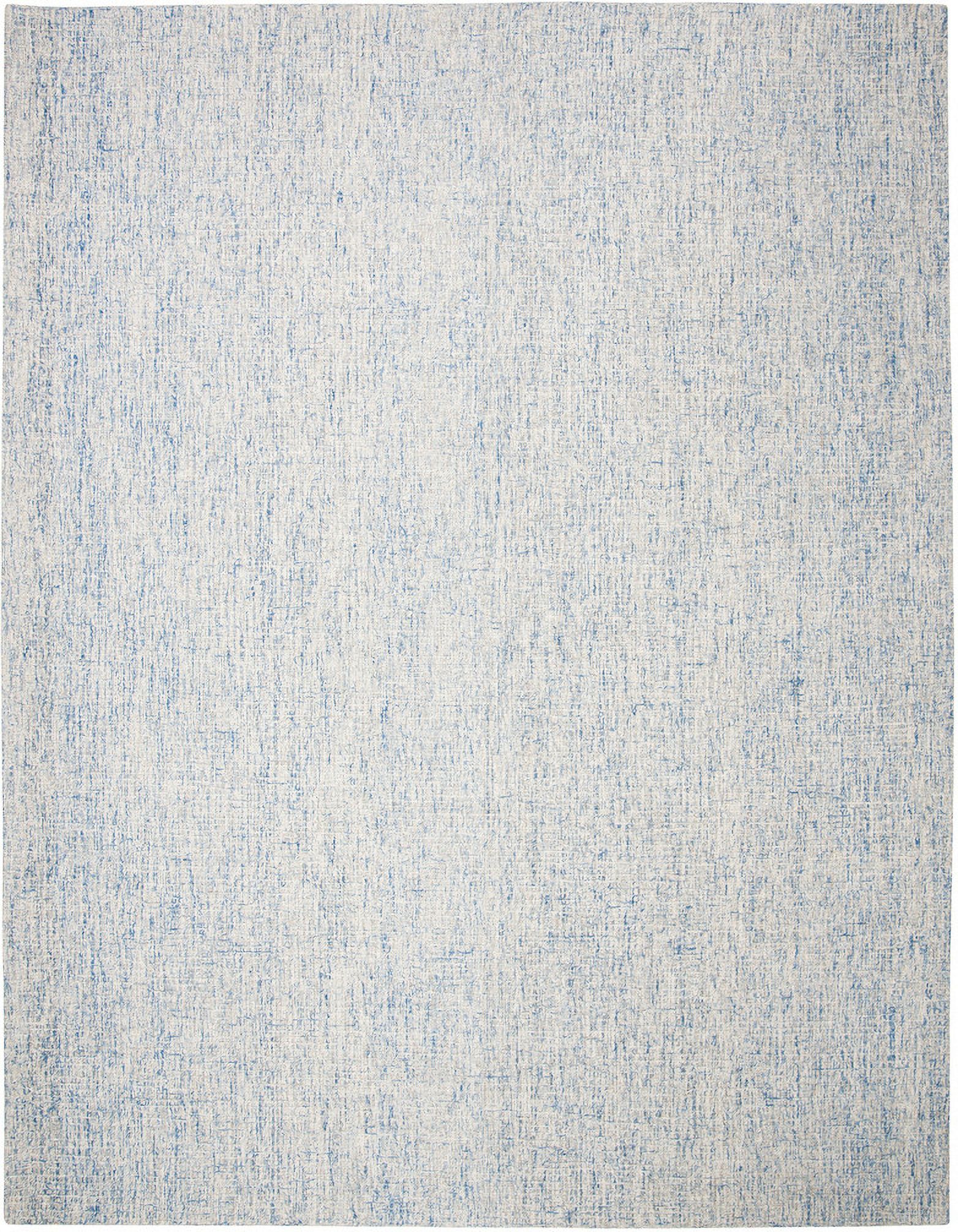 The appearance of Abstract Hand Tufted Ivory and Blue 11' x 15' Oversized Rugs designed by Safavieh in the modern / contemporary interior design. This ivory and blue piece of furniture  was selected by 1StopBedrooms from Abstract Collection to add a touch of cosiness and style into your home. Sku: ABT471M-1115. Material: Wool.