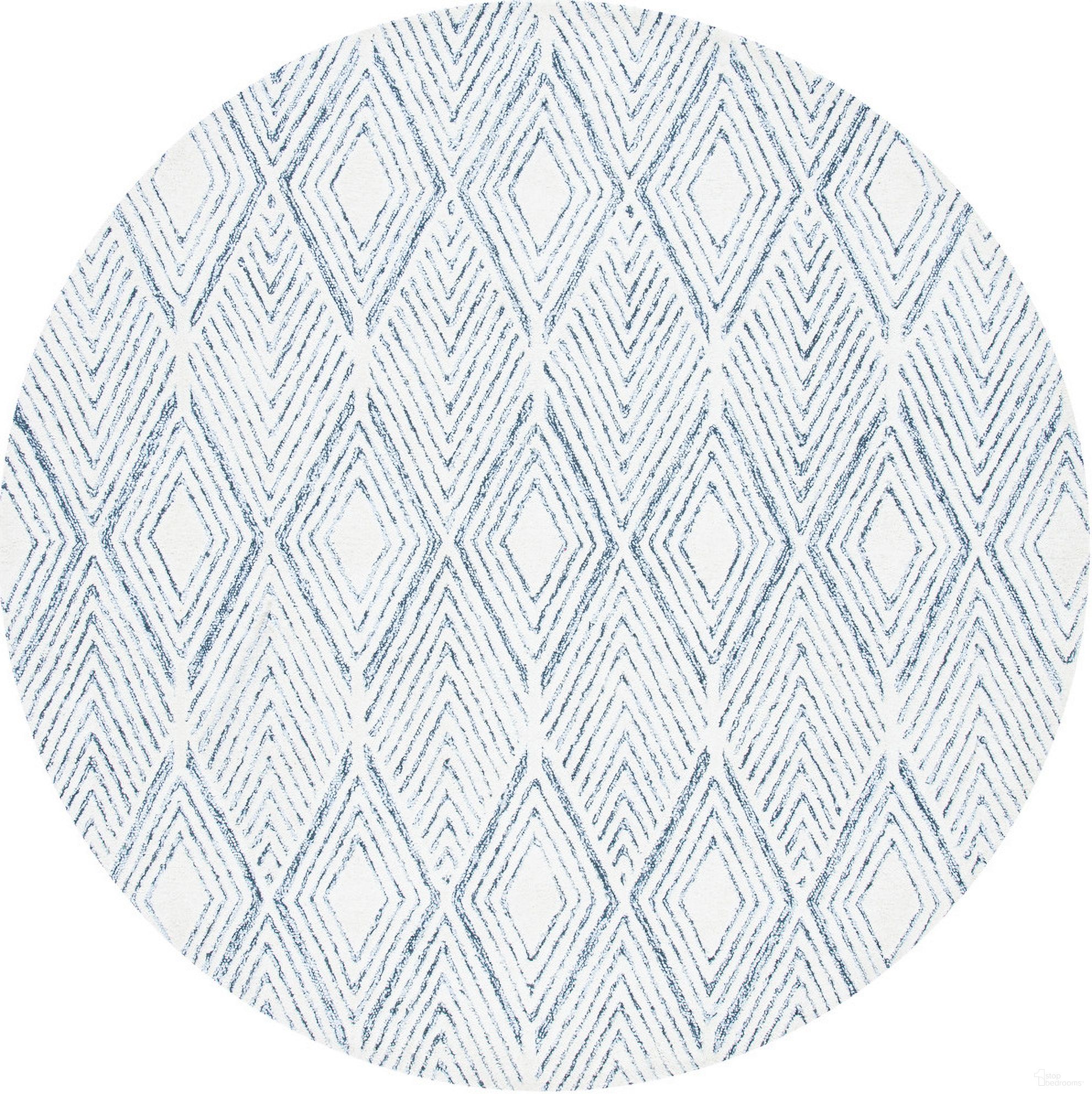 The appearance of Abstract Hand Tufted Ivory and Charcoal 6' x 6' Round Rugs ABT350A-6R designed by Safavieh in the modern / contemporary interior design. This ivory and charcoal piece of furniture was selected by 1StopBedrooms from Abstract Collection to add a touch of cosiness and style into your home. Sku: ABT350A-6R. Material: Wool.