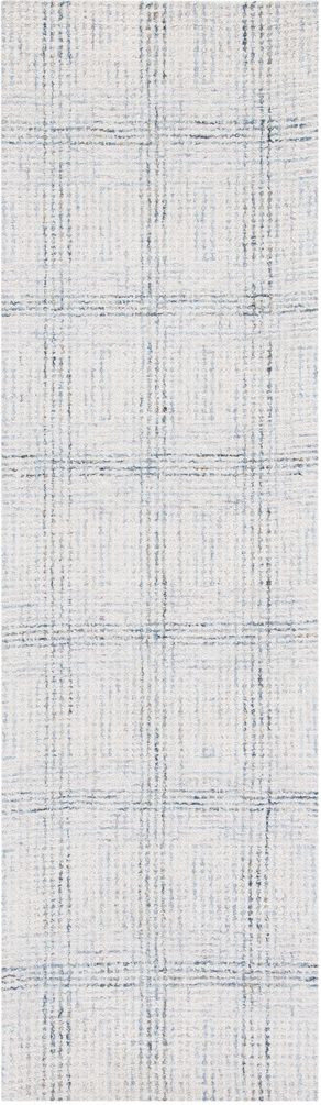 The appearance of Abstract Hand Tufted Ivory and Gold 2'-3" x 8' Runner Rugs designed by Safavieh in the modern / contemporary interior design. This ivory and gold piece of furniture was selected by 1StopBedrooms from Abstract Collection to add a touch of cosiness and style into your home. Sku: ABT657A-28. Material: Wool.