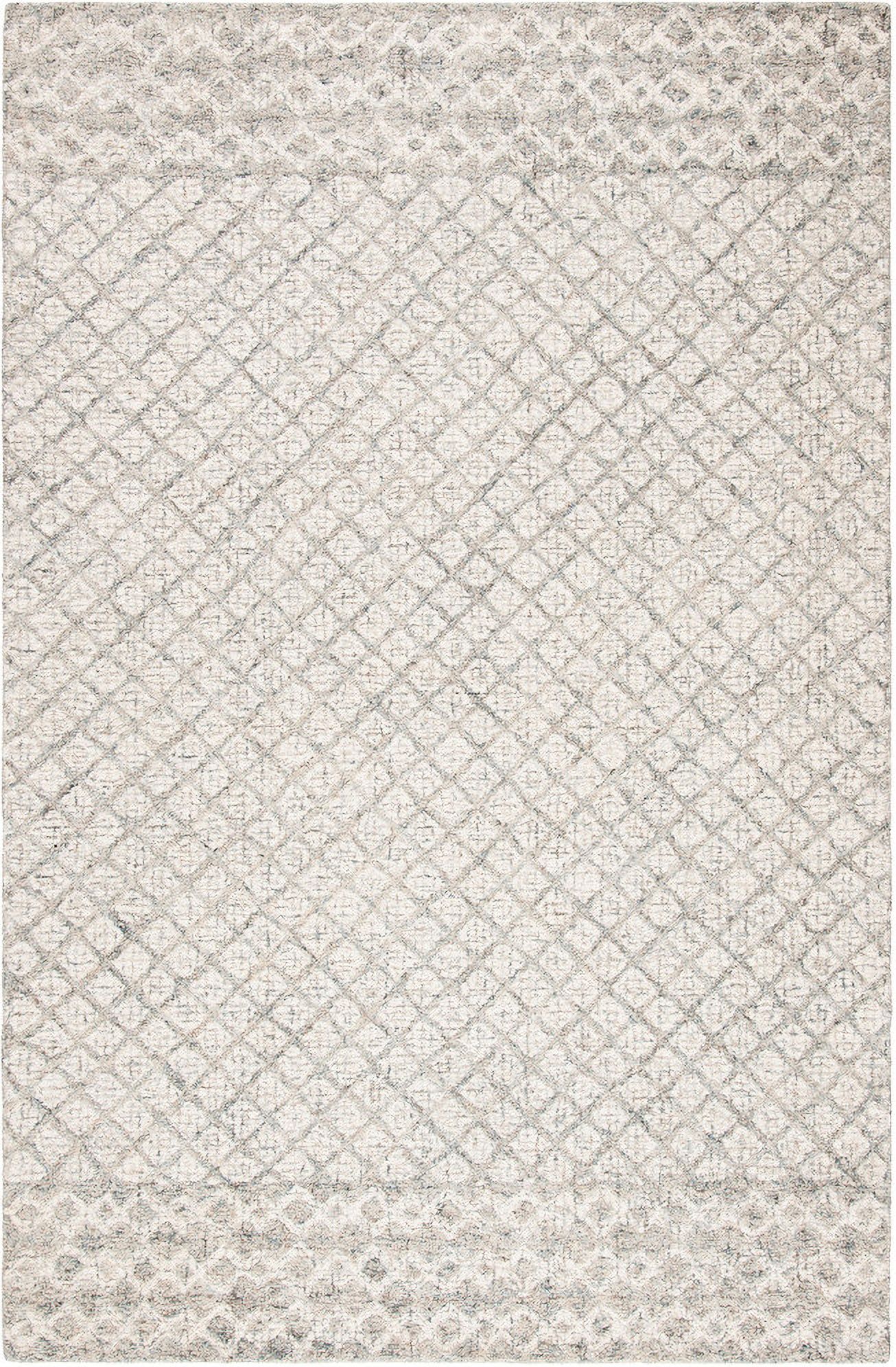 The appearance of Abstract Hand Tufted Ivory and Grey 10' x 14' Large Rectangle Rugs ABT203F-10 designed by Safavieh in the coastal interior design. This ivory and grey piece of furniture was selected by 1StopBedrooms from Abstract Collection to add a touch of cosiness and style into your home. Sku: ABT203F-10. Material: Wool.