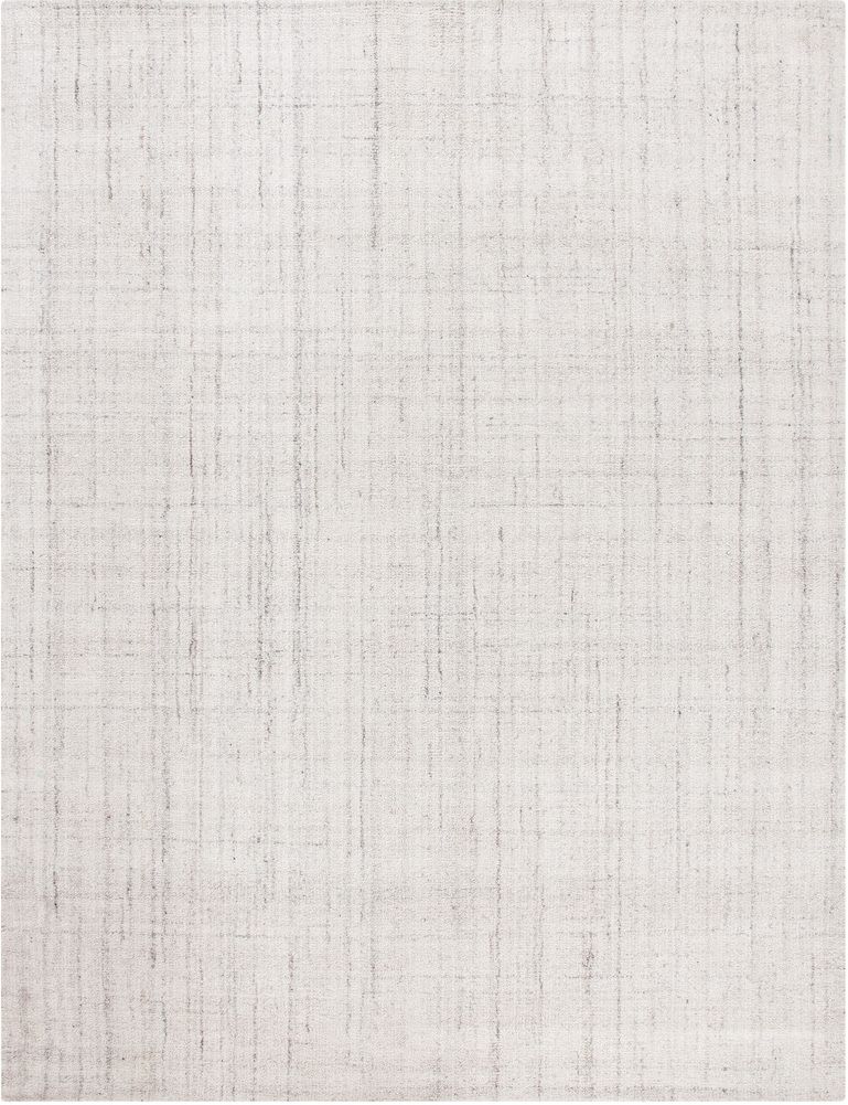 Abstract Hand Tufted Light Grey 9' x 12' Large Rectangle Rugs
