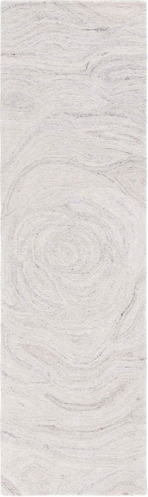 The appearance of Abstract Hand Tufted Light Grey and Beige 2'-3" x 8' Runner Rugs designed by Safavieh in the modern / contemporary interior design. This grey and beige piece of furniture  was selected by 1StopBedrooms from Abstract Collection to add a touch of cosiness and style into your home. Sku: ABT148F-28. Material: Polyester.