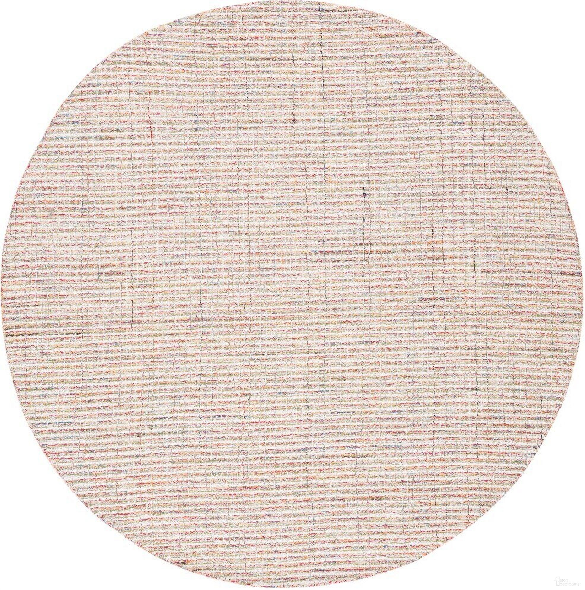 The appearance of Abstract Hand Tufted Red and Green 6' x 6' Round Rugs designed by Safavieh in the modern / contemporary interior design. This red and green piece of furniture  was selected by 1StopBedrooms from Abstract Collection to add a touch of cosiness and style into your home. Sku: ABT481Q-6R. Material: Wool.