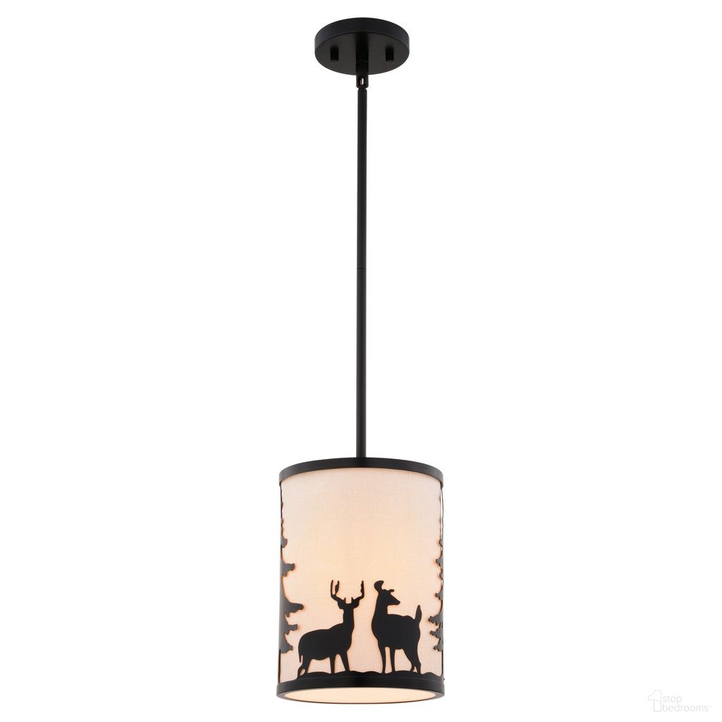 The appearance of Acadia 7.5 Inch Mini Pendant In Bronze designed by Vaxcel in the rustic / southwestern interior design. This bronze piece of furniture  was selected by 1StopBedrooms from Acadia Collection to add a touch of cosiness and style into your home. Sku: P0417. Material: Steel.