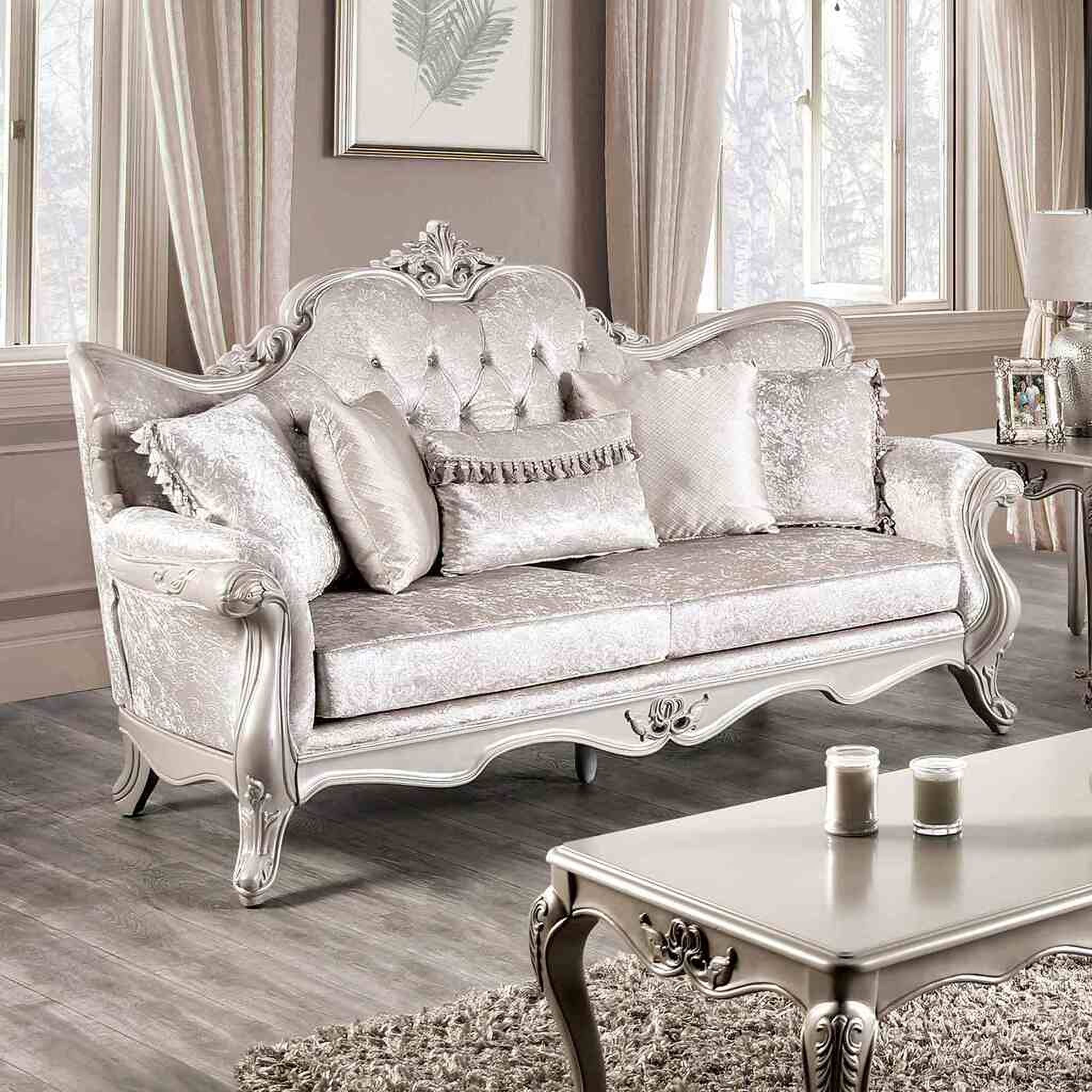 The appearance of Acapulco Sofa In Off White designed by Furniture of America in the traditional interior design. This off white piece of furniture was selected by 1StopBedrooms from Acapulco Collection to add a touch of cosiness and style into your home. Sku: FM65001WH-SF. Material: Fabric.