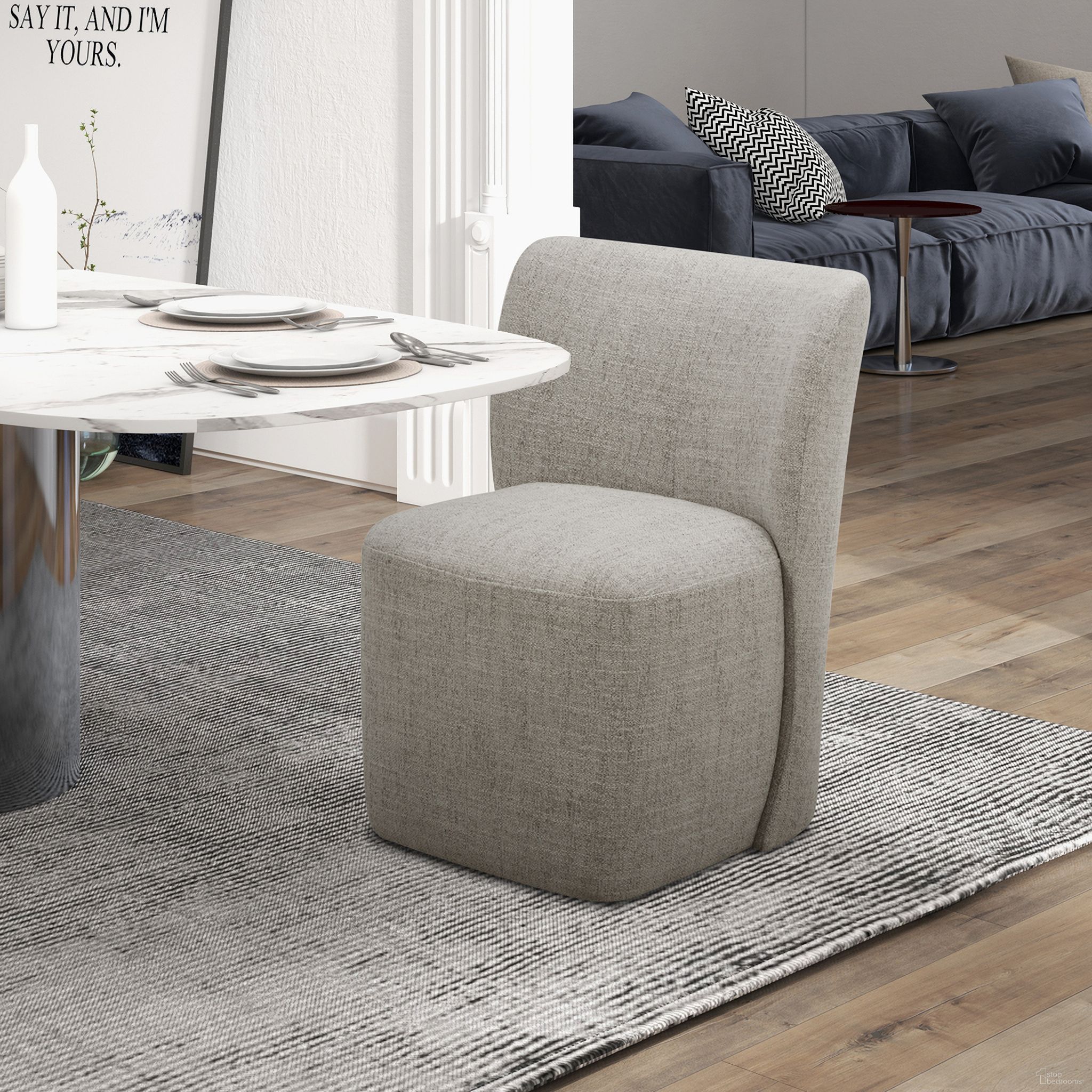 The appearance of Accent Dining Chair with Casters In Truffle designed by Liberty in the bohemian interior design. This truffle piece of furniture was selected by 1StopBedrooms from Accent Collection to add a touch of cosiness and style into your home. Sku: 728-ADC90-TR. Material: Solid Hardwood. Chair Type: Side Chair.