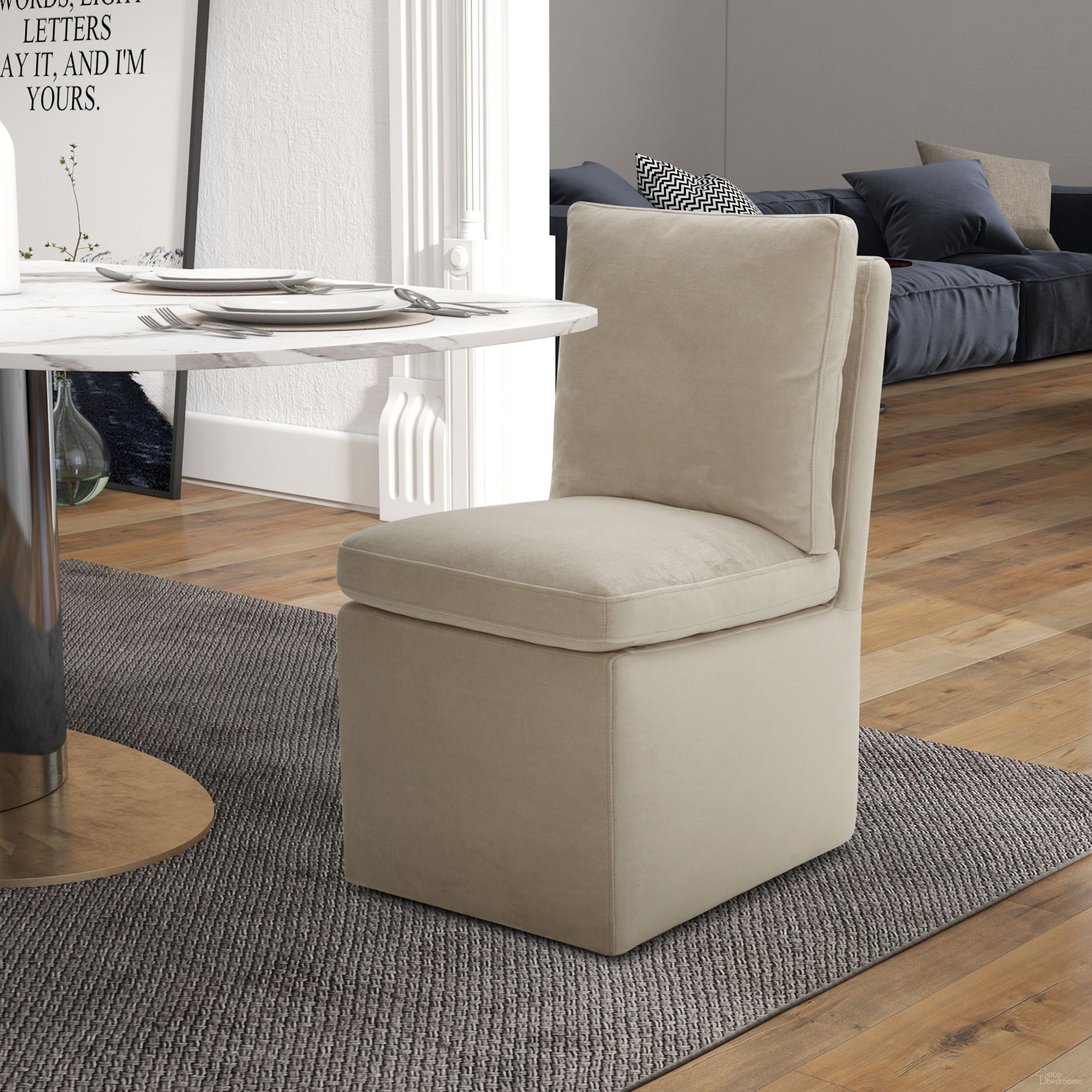 The appearance of Accent Dining Chair with Casters In Wicker designed by Liberty in the bohemian interior design. This wicker piece of furniture was selected by 1StopBedrooms from Accent Collection to add a touch of cosiness and style into your home. Sku: 733-ADC90-WK. Material: Solid Hardwood. Chair Type: Side Chair.