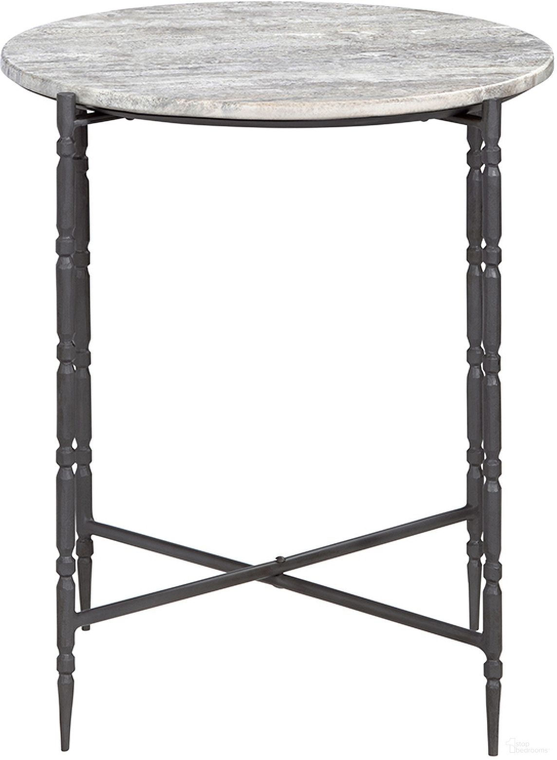 Accent/End Table In Black and Gray
