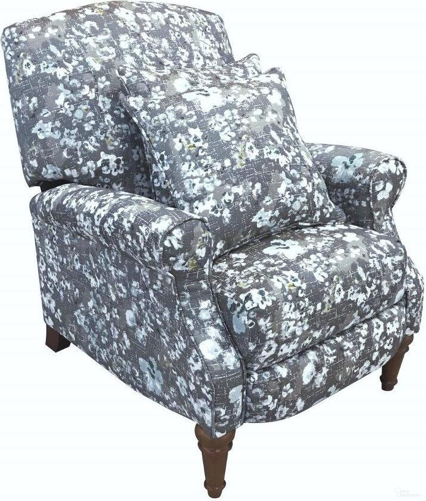 The appearance of Accent Recliners Includes Two Matching Pillows Seascape Recliner designed by Sunset Trading in the traditional interior design. This gray piece of furniture  was selected by 1StopBedrooms from Accent Recliners Collection to add a touch of cosiness and style into your home. Sku: SU-1090-86-4841-97. Material: Wood.