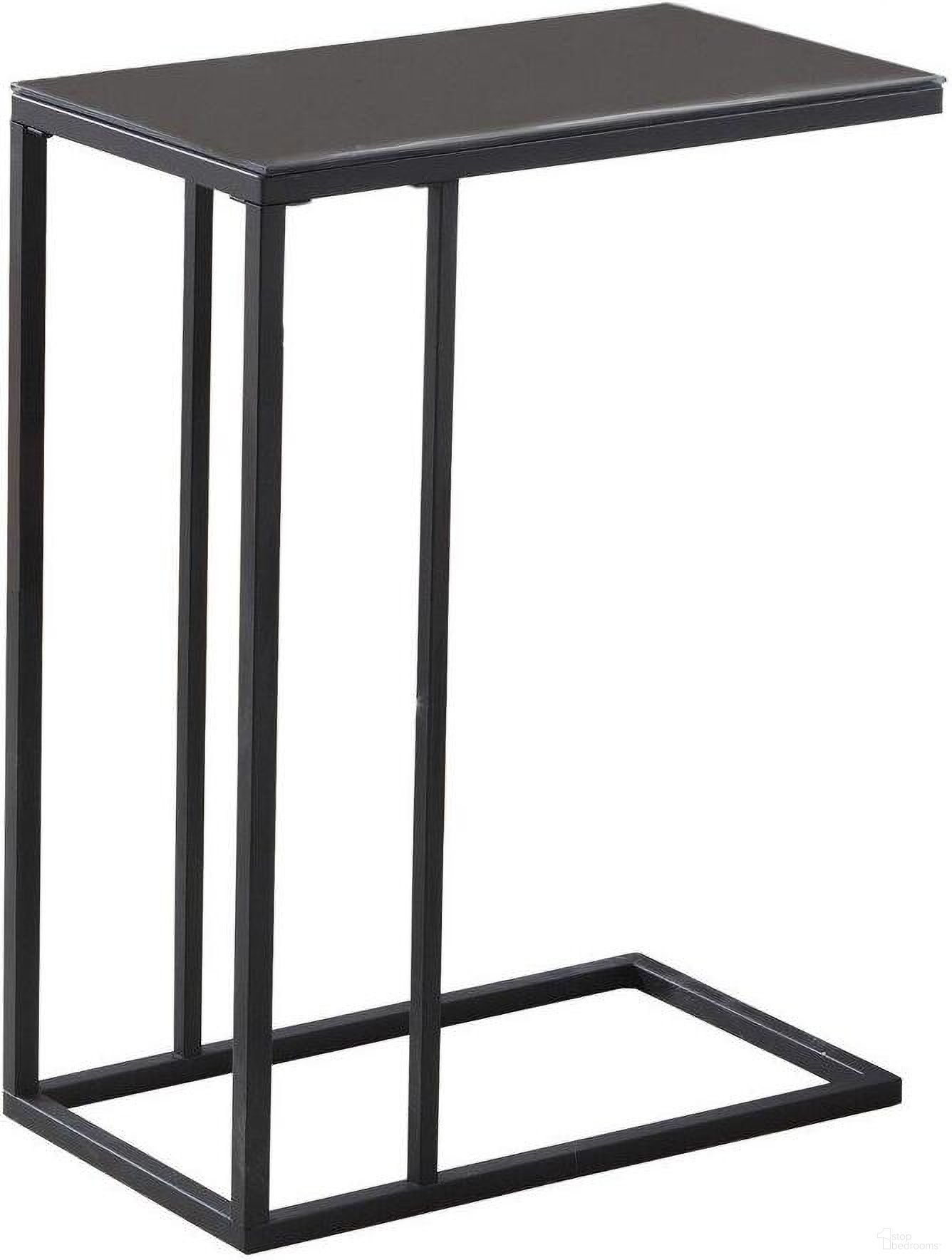 The appearance of Accent Table In Black Metal With Black Tempered Glass designed by Monarch Specialties in the modern / contemporary interior design. This black piece of furniture was selected by 1StopBedrooms from to add a touch of cosiness and style into your home. Sku: I 3087. Material: Metal.