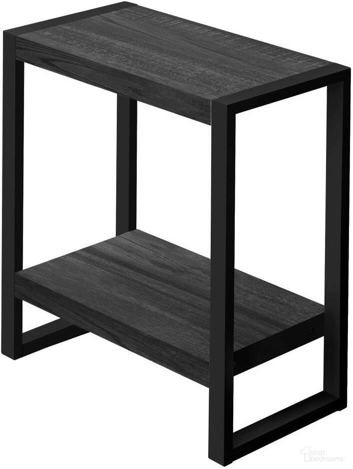 The appearance of Accent Table In Black Reclaimed Wood Look I 2862 designed by Monarch Specialties in the industrial interior design. This black piece of furniture  was selected by 1StopBedrooms from  to add a touch of cosiness and style into your home. Sku: I 2862. Material: MDF.