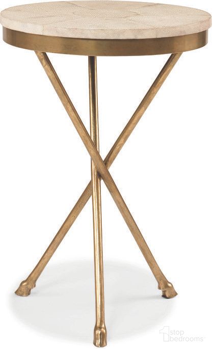 The appearance of Accessory Table In Bronze designed by Century Furniture in the transitional interior design. This bronze piece of furniture was selected by 1StopBedrooms from Grand Tour Furniture Collection to add a touch of cosiness and style into your home. Sku: SF5185. Material: Metal.