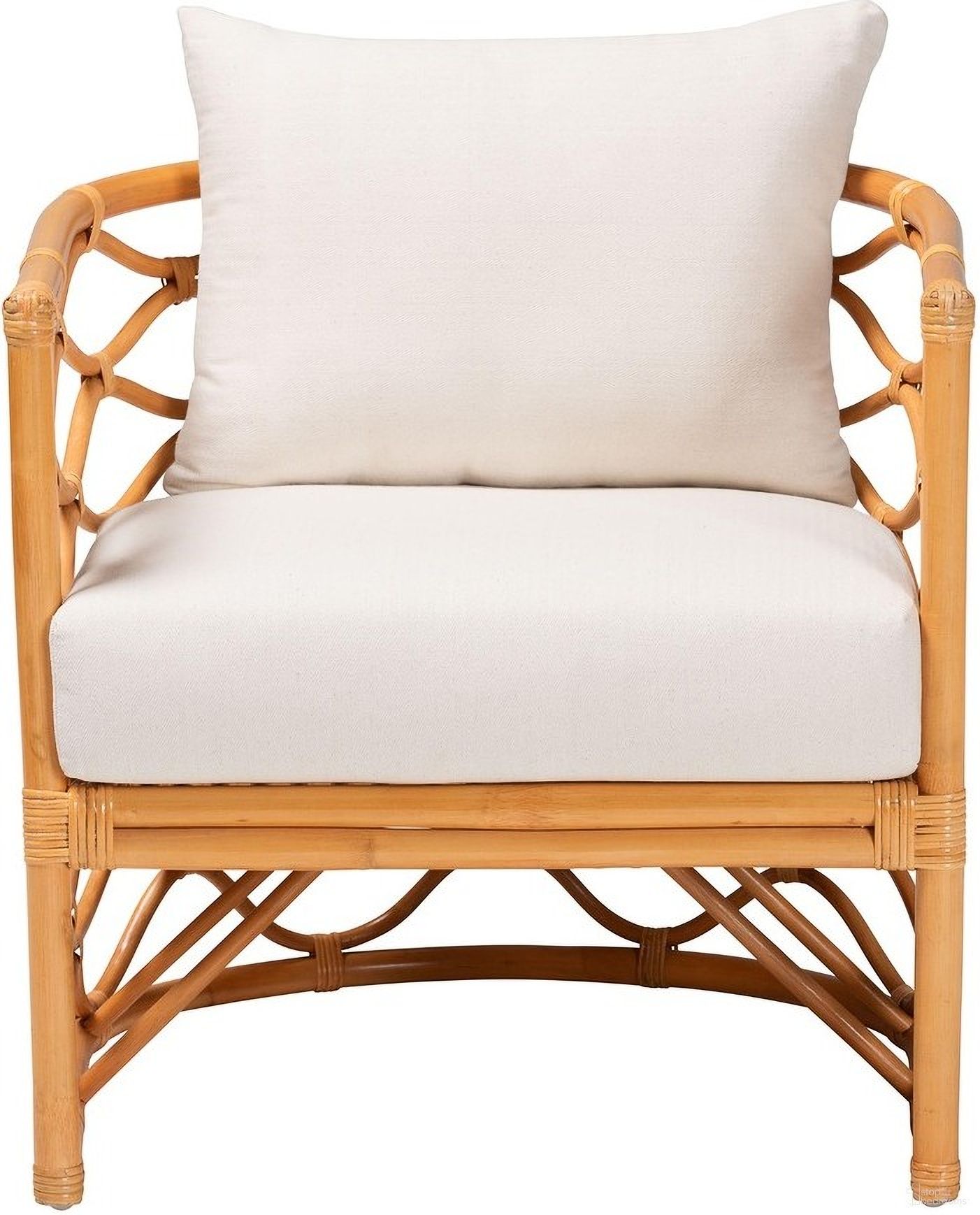 The appearance of Acelynn Rattan Arm Chair In Light Honey designed by Baxton Studio in the bohemian interior design. This light honey piece of furniture  was selected by 1StopBedrooms from Acelynn Collection to add a touch of cosiness and style into your home. Sku: Model 3-Light Honey Rattan-CC. Material: Natural Rattan.