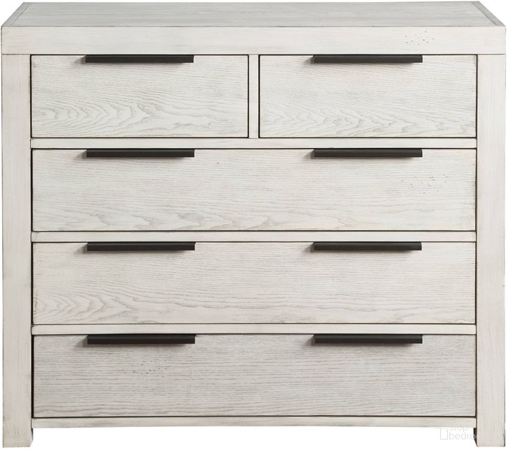 Acme Celerina Chest In Weathered White Finish