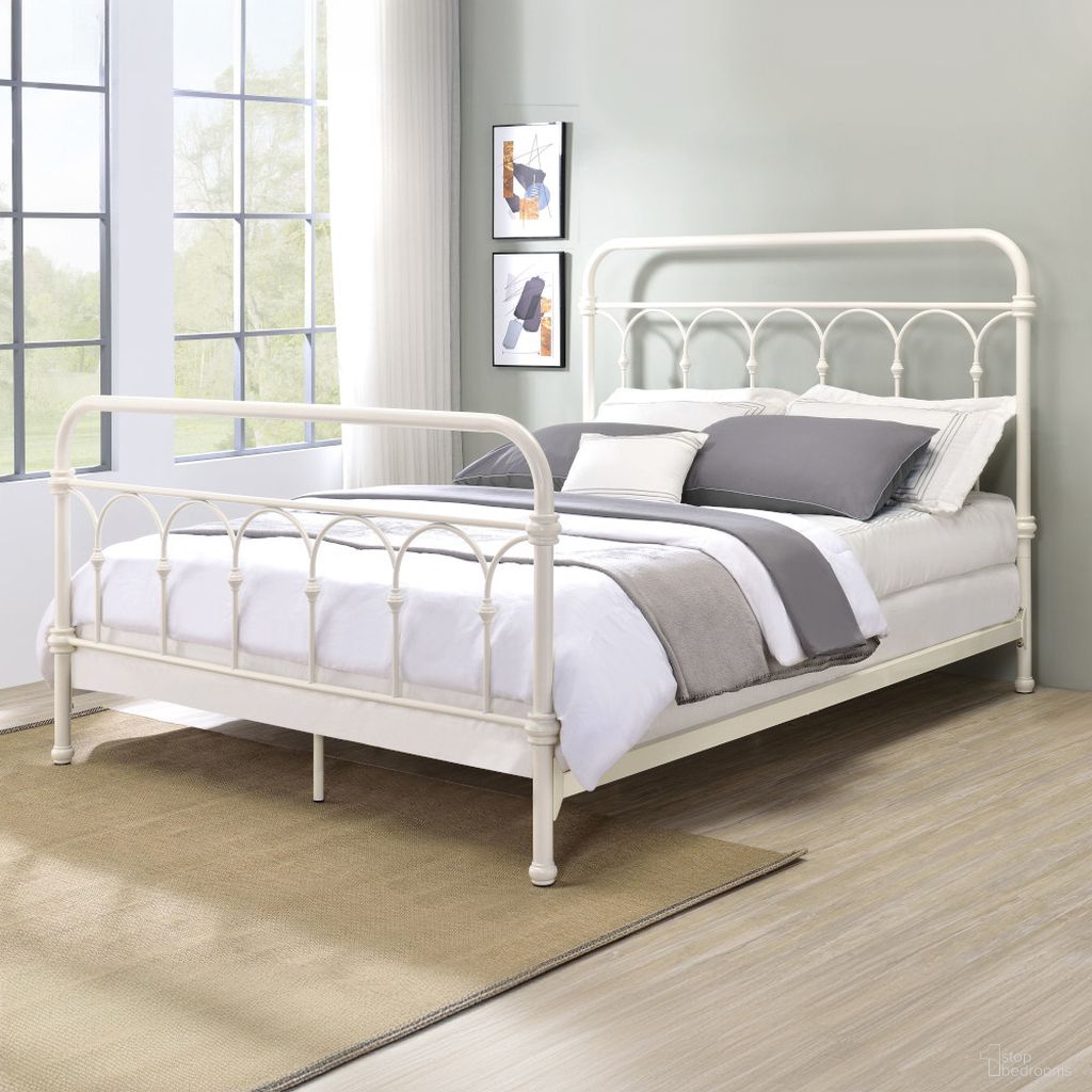 The appearance of Acme Citron Full Bed In White Finish designed by ACME in the transitional interior design. This white piece of furniture was selected by 1StopBedrooms from Citron Collection to add a touch of cosiness and style into your home. Sku: BD00131F. Material: Metal. Bed Size: Full. Bed Type: Slat / Spindle Bed.