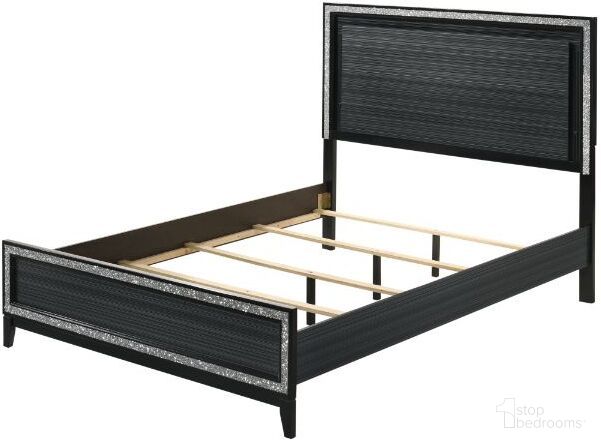 The appearance of Acme Haiden Queen Bed With Led In Weathered Black Finish designed by ACME in the modern / contemporary interior design. This black piece of furniture was selected by 1StopBedrooms from Haiden Collection to add a touch of cosiness and style into your home. Sku: 28430Q-HF;28431Q-R. Bed Type: Panel Bed. Material: Wood. Bed Size: Queen.