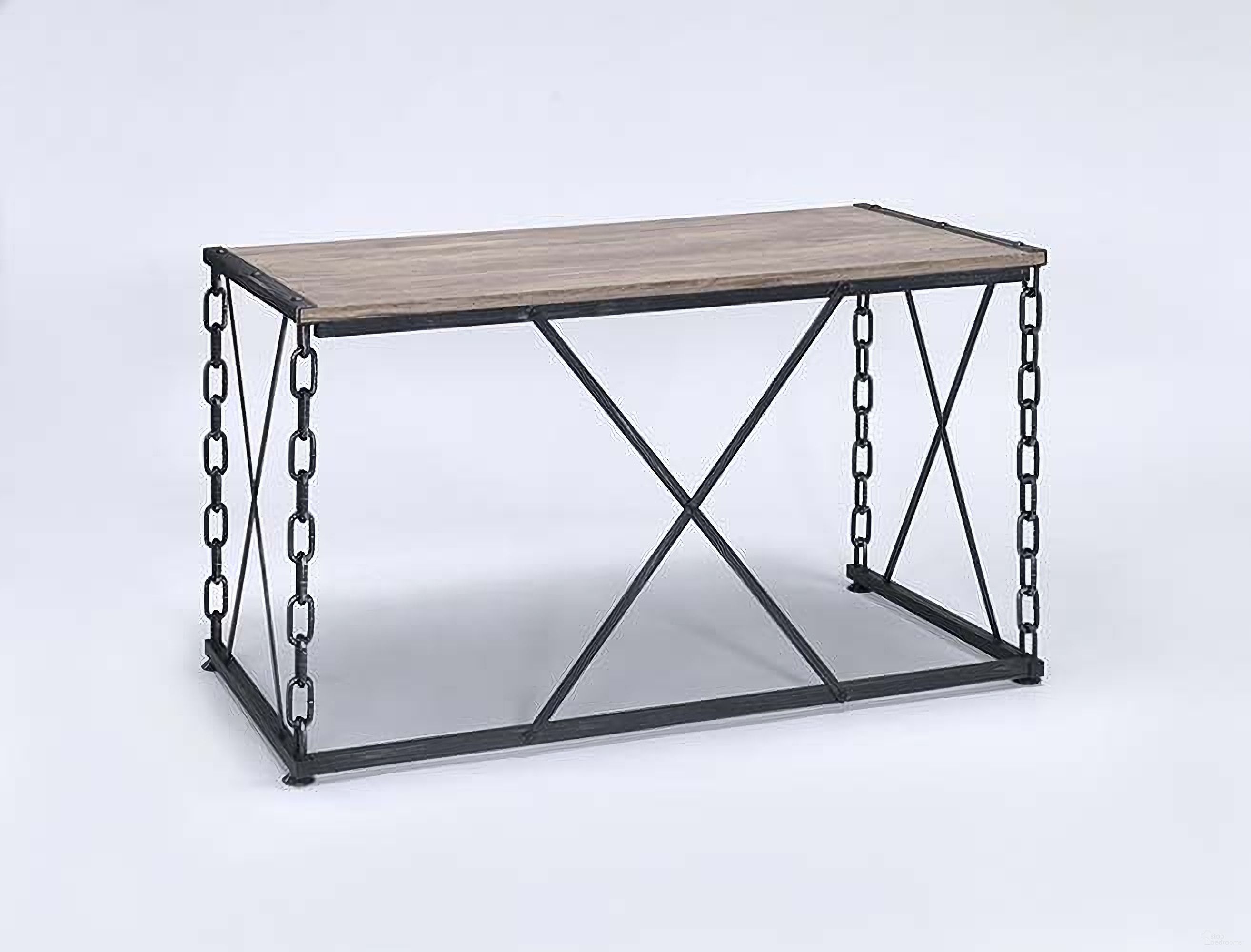 The appearance of Acme Jodie Console Table In Rustic Oak and Antique Black Finish designed by ACME in the industrial interior design. This rustic oak piece of furniture was selected by 1StopBedrooms from Jodie Collection to add a touch of cosiness and style into your home. Sku: AC00905. Material: Metal.