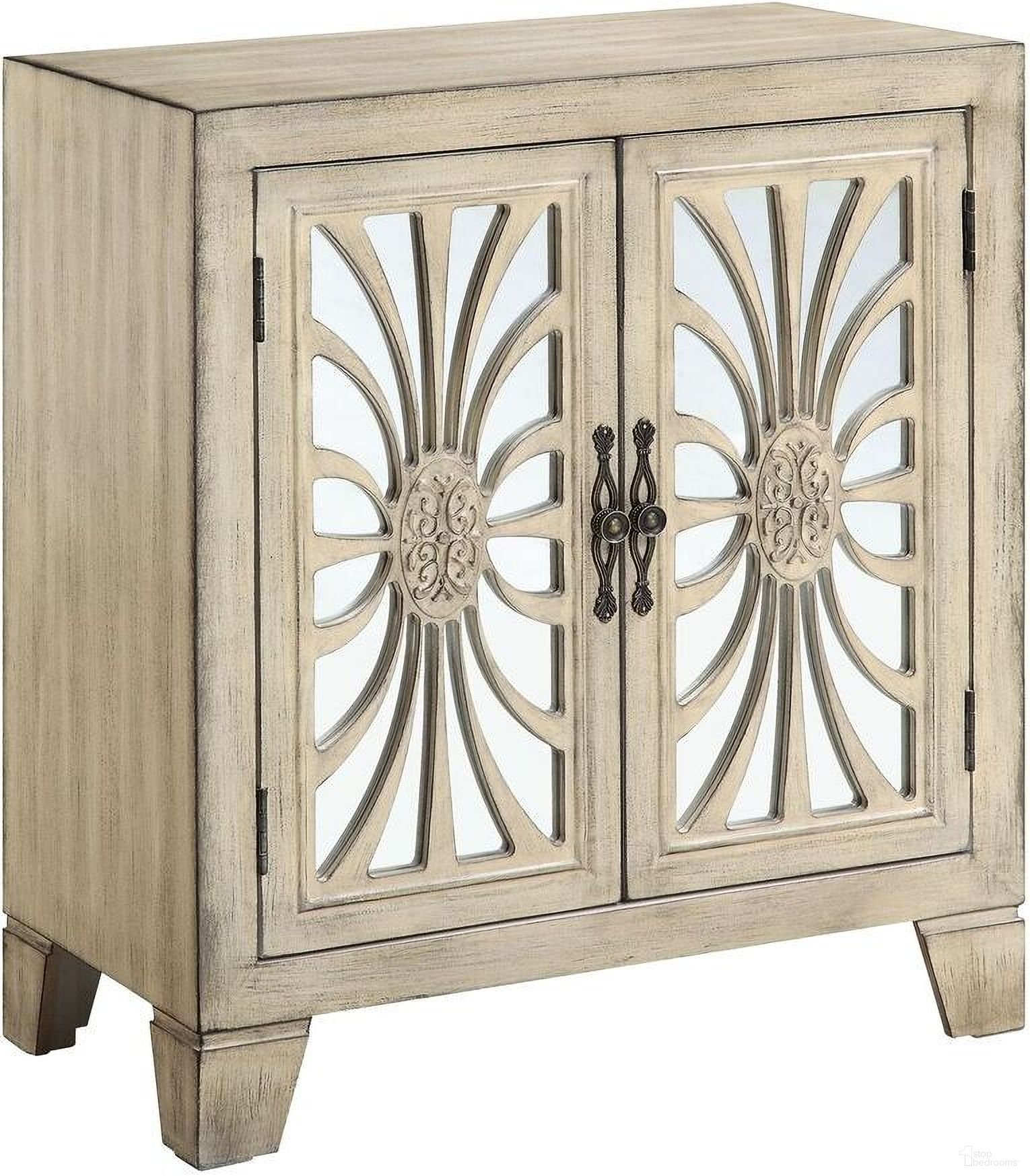 The appearance of Acme Nalani Console Table In Antique White designed by ACME in the transitional interior design. This antique white piece of furniture was selected by 1StopBedrooms from Nalani Collection to add a touch of cosiness and style into your home. Sku: AC00197. Material: Wood.