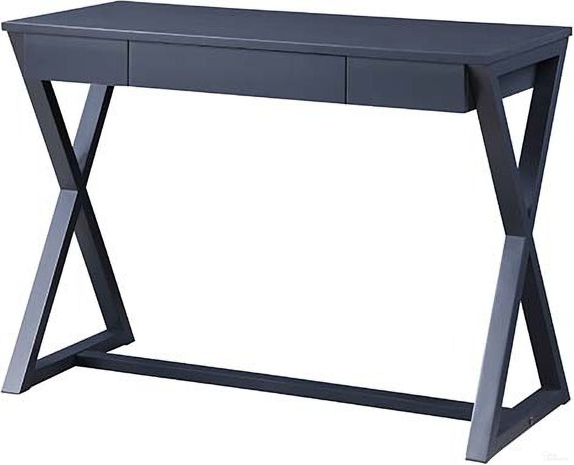 The appearance of Acme Nalo Console Table In Black Finish designed by ACME in the modern / contemporary interior design. This black piece of furniture  was selected by 1StopBedrooms from Nalo Collection to add a touch of cosiness and style into your home. Sku: AC00920. Material: Wood.