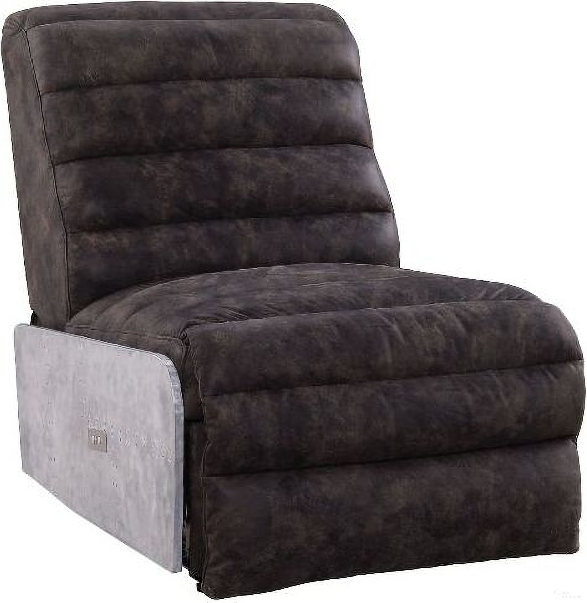The appearance of Acme Okzuil Power Motion Recliner In 2-Tone Gray Top Grain Leather designed by ACME in the industrial interior design. This gray piece of furniture was selected by 1StopBedrooms from Okzuil Collection to add a touch of cosiness and style into your home. Sku: 59941. Material: Aluminum.