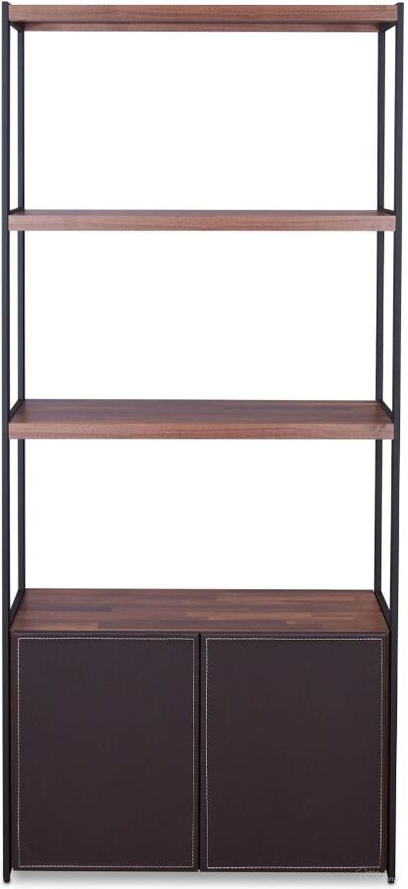 The appearance of Acme Sara Bookshelf 92442 designed by ACME in the transitional interior design. This brown piece of furniture was selected by 1StopBedrooms from Sara Collection to add a touch of cosiness and style into your home. Sku: 92442. Material: Wood.