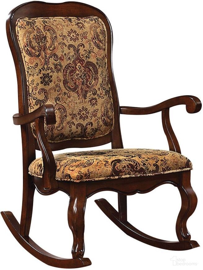 Acme Sharan Rocking Chair In Cherry
