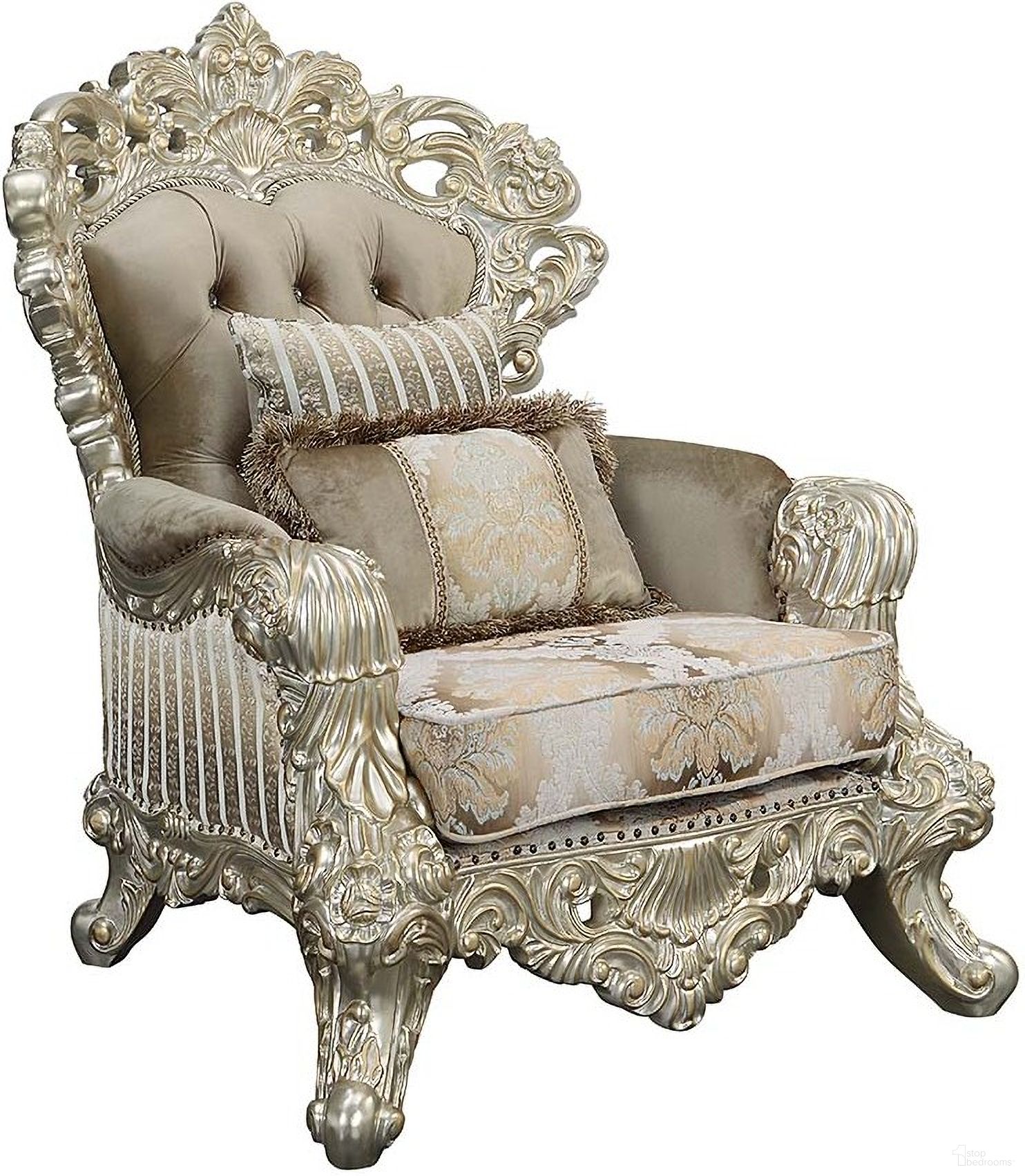 Acme Sorina Chair With 2 Pillows