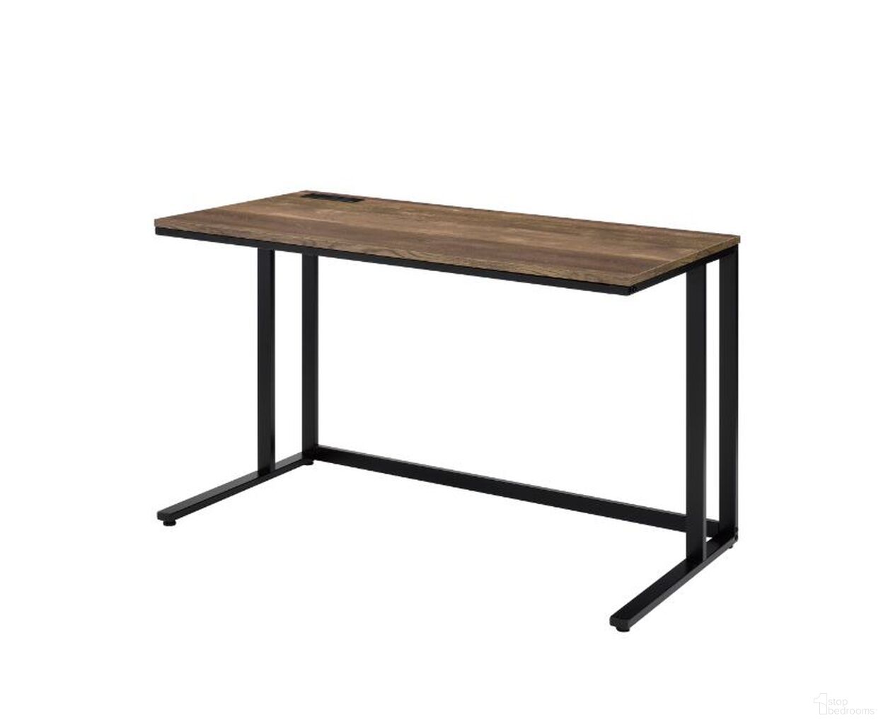 The appearance of Acme Tyrese Built-In Usb Port Writing Desk In Walnut And Black Finish designed by ACME in the modern / contemporary interior design. This walnut and black piece of furniture was selected by 1StopBedrooms from Tyrese Collection to add a touch of cosiness and style into your home. Sku: 93096. Material: Wood.