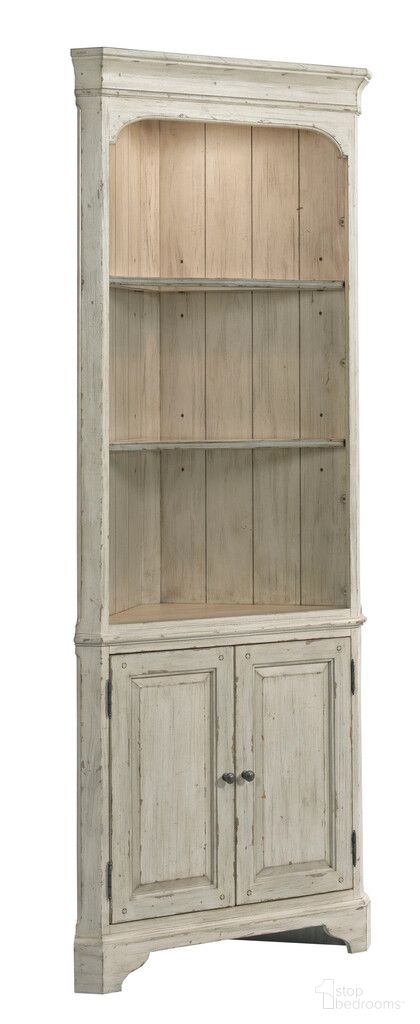 The appearance of Azalia Corner Unit In Canvas designed by Kincaid in the transitional interior design. This canvas piece of furniture  was selected by 1StopBedrooms from Acquisitions Collection to add a touch of cosiness and style into your home. Sku: 111-1502. Material: Solid Wood.
