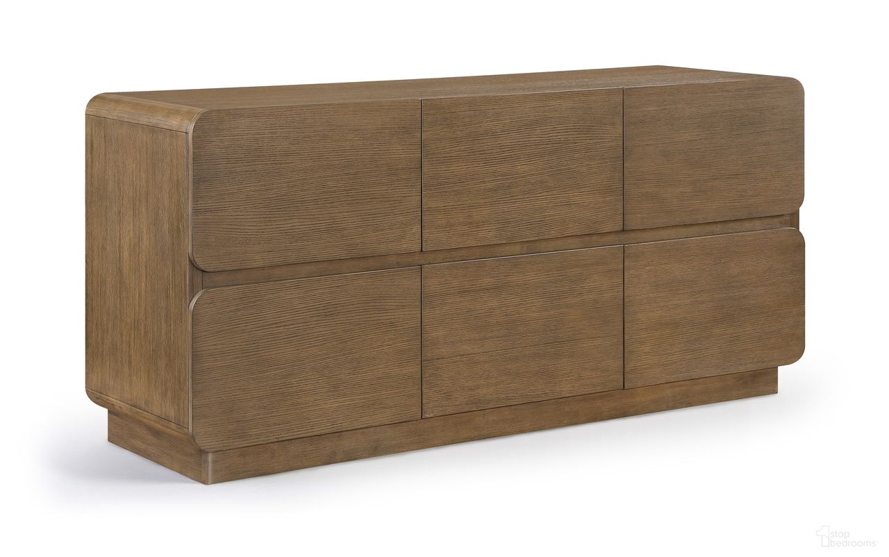 The appearance of Adagio Solid Wood and Oak Veneer Dresser In Brown designed by Meridian in the modern / contemporary interior design. This brown piece of furniture was selected by 1StopBedrooms from Adagio Collection to add a touch of cosiness and style into your home. Sku: AdagioBrown-D. Material: Oak Veneer.