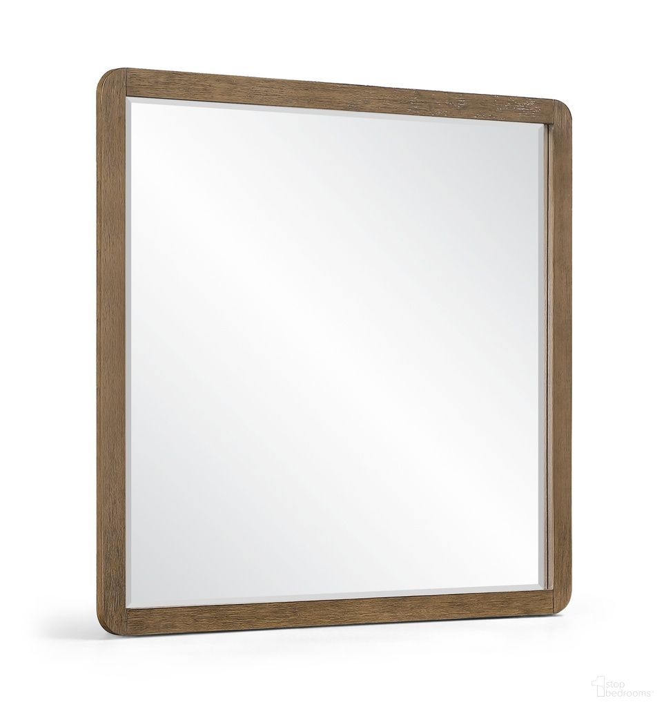 The appearance of Adagio Solid Wood and Oak Veneer Mirror In Brown designed by Meridian in the modern / contemporary interior design. This brown piece of furniture  was selected by 1StopBedrooms from Adagio Collection to add a touch of cosiness and style into your home. Sku: AdagioBrown-M. Material: Oak Veneer.
