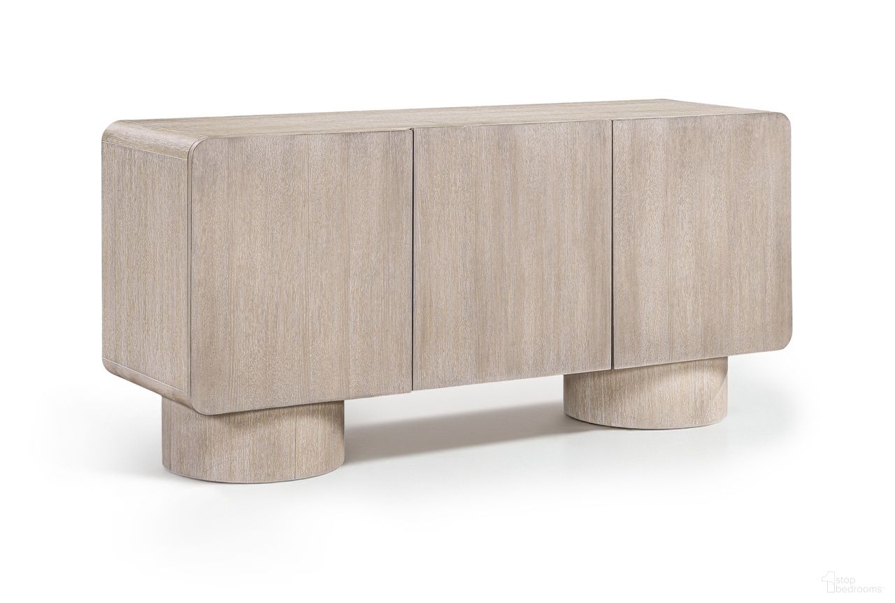 The appearance of Adagio Solid Wood and Oak Veneer Sideboard In Natural designed by Meridian in the modern / contemporary interior design. This natural piece of furniture was selected by 1StopBedrooms from Adagio Collection to add a touch of cosiness and style into your home. Sku: 66045Natural. Material: Oak Veneer.