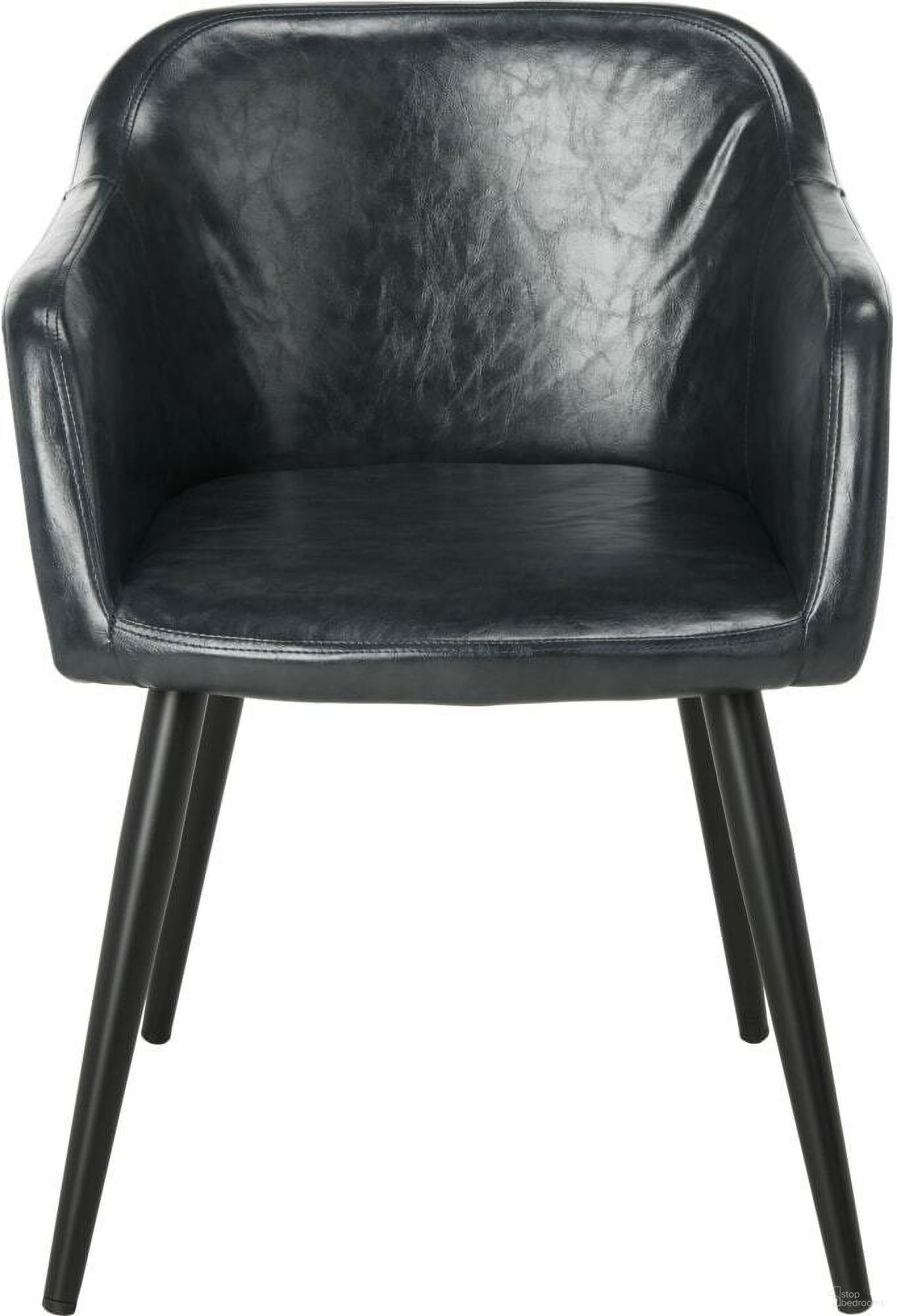 Adalena Dark Grey Accent Chair
