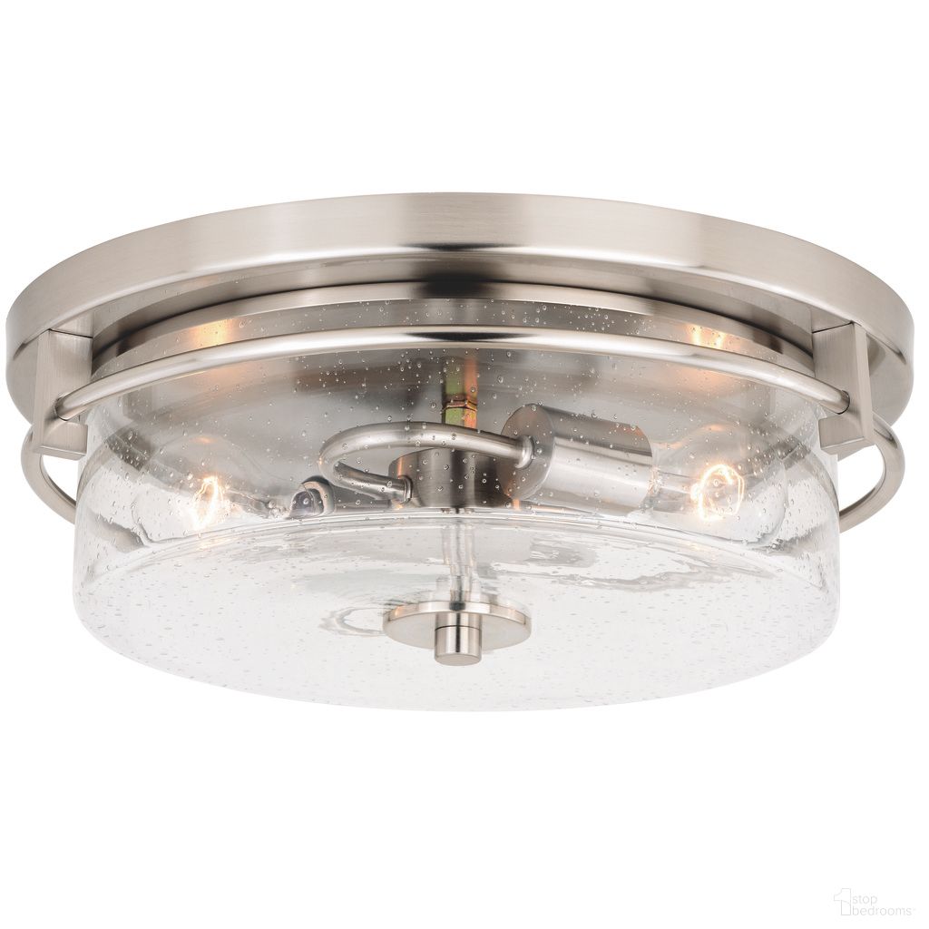The appearance of Addison 15 Inch Flush Mount Ceiling Light In Satin Nickel designed by Vaxcel in the modern / contemporary interior design. This satin nickel piece of furniture was selected by 1StopBedrooms from Addison Collection to add a touch of cosiness and style into your home. Sku: C0169. Material: Steel.